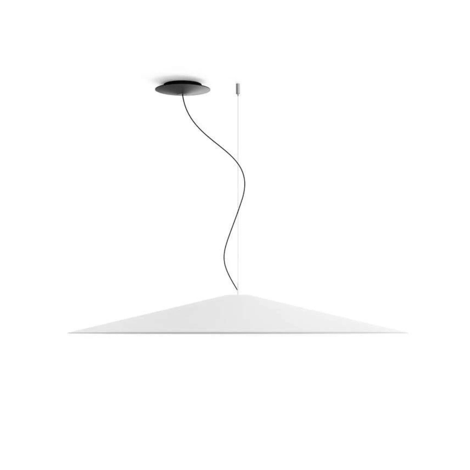 White Koiné hanging lamp