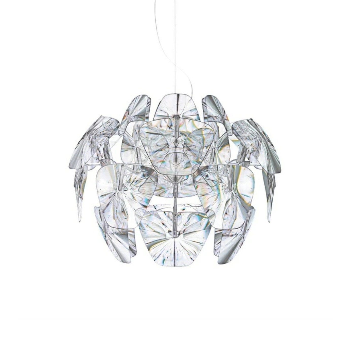 Transparent hope hanging lamp