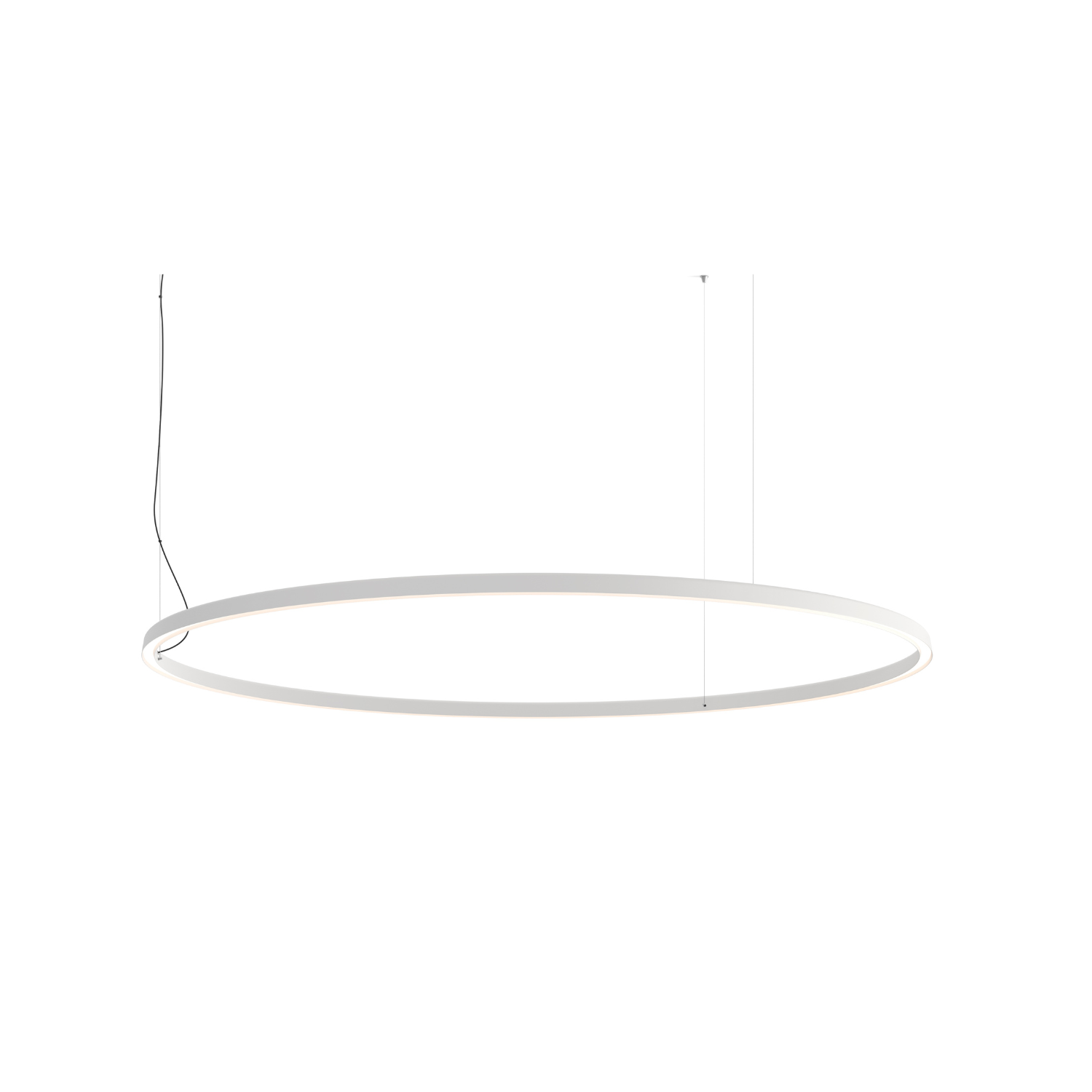 Circle metal hanging lamp