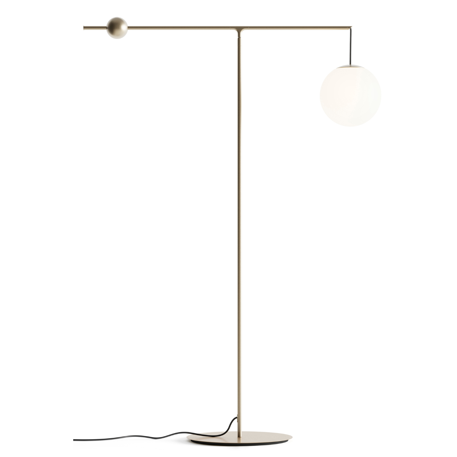 Malamaty floor lamp brass