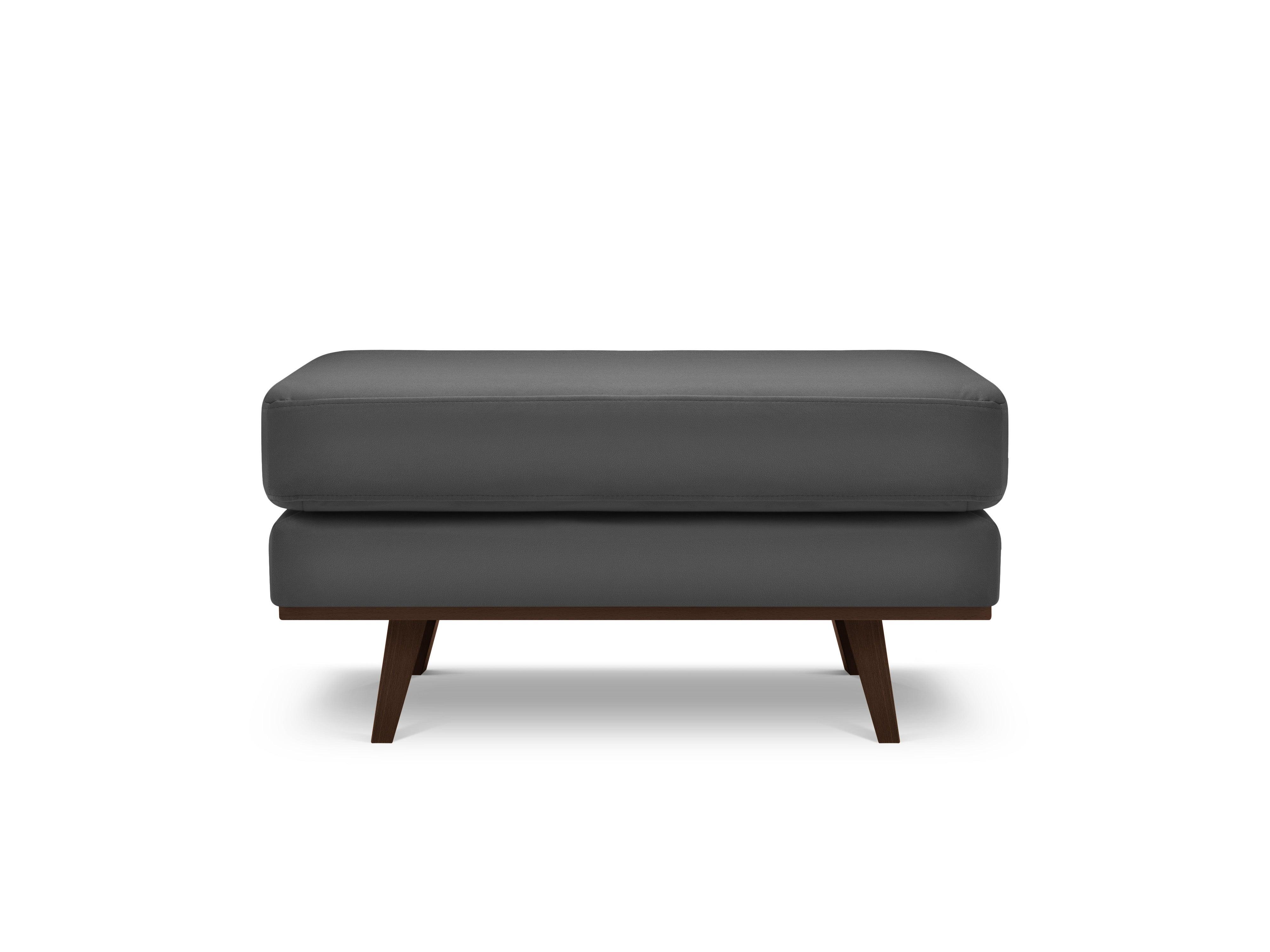 Puf aksamitny HEBE ciemnoszary Mazzini Sofas    Eye on Design