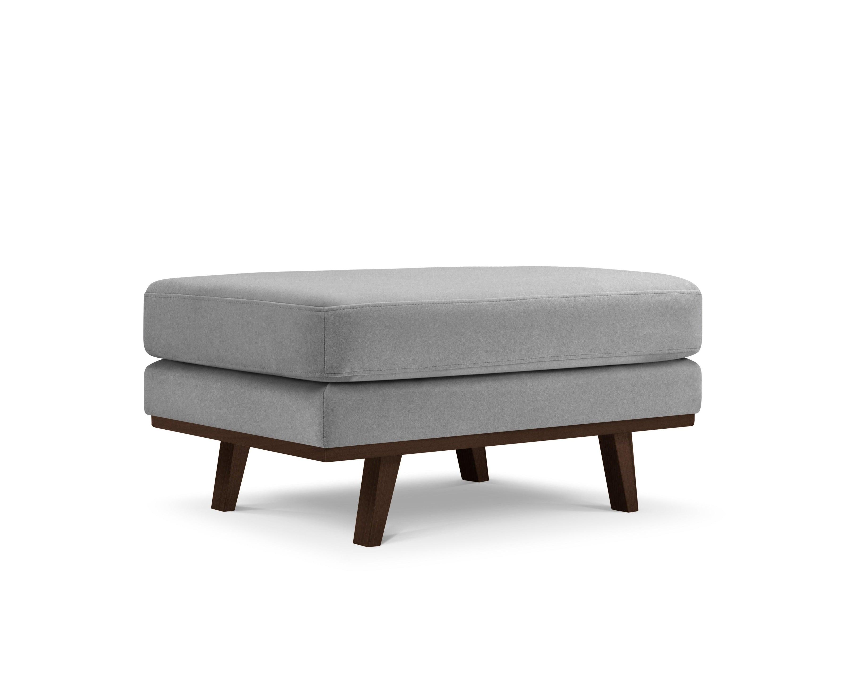 Puf aksamitny HEBE szary Mazzini Sofas    Eye on Design