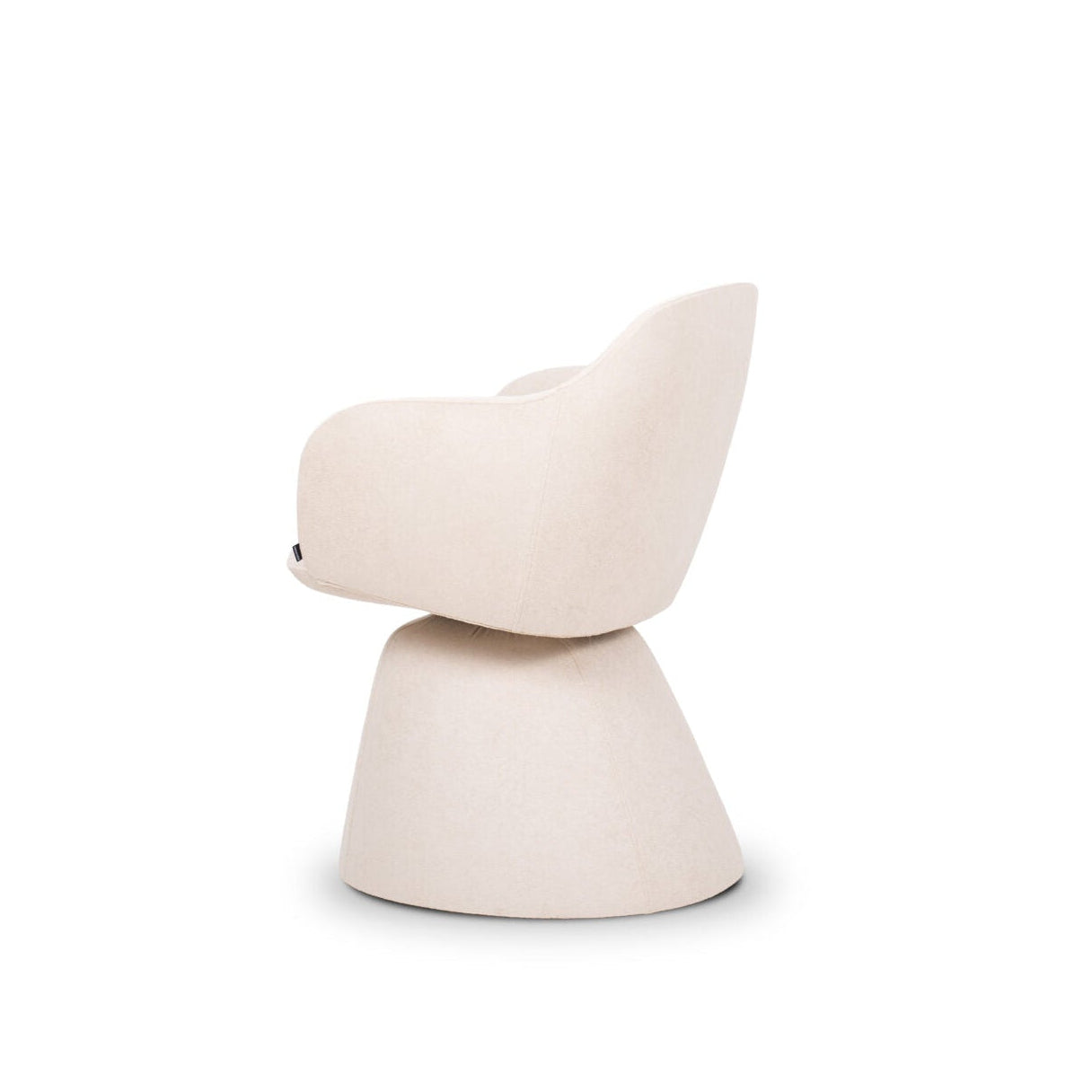 Upholstered PUNTO Swivel Chair