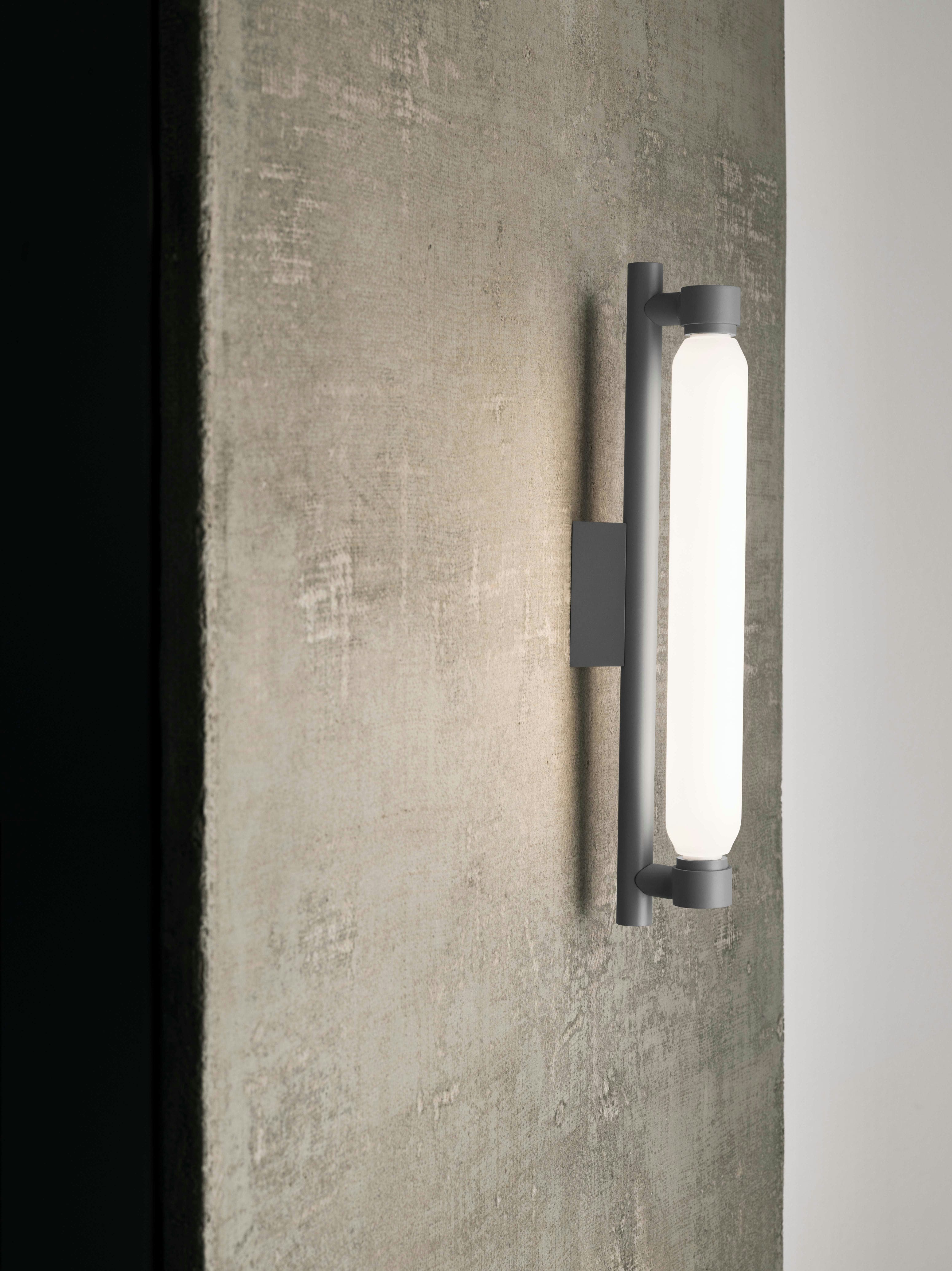 La Roche wall lamp gray