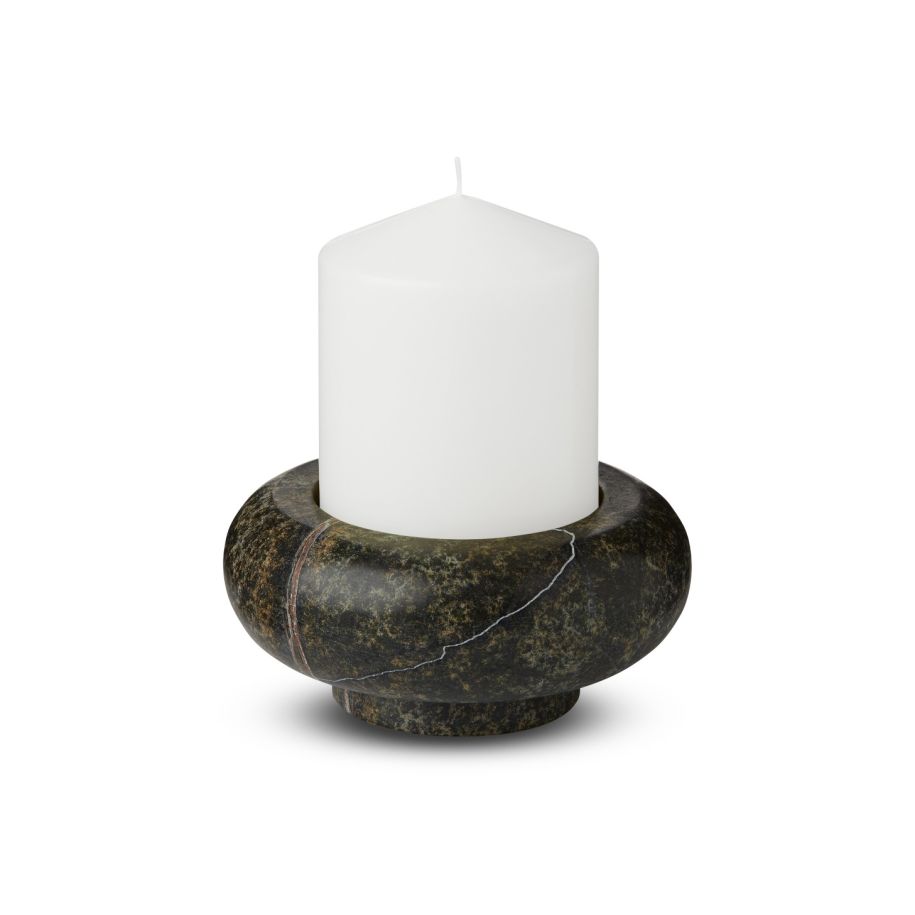 Stone Green Marble candlestick