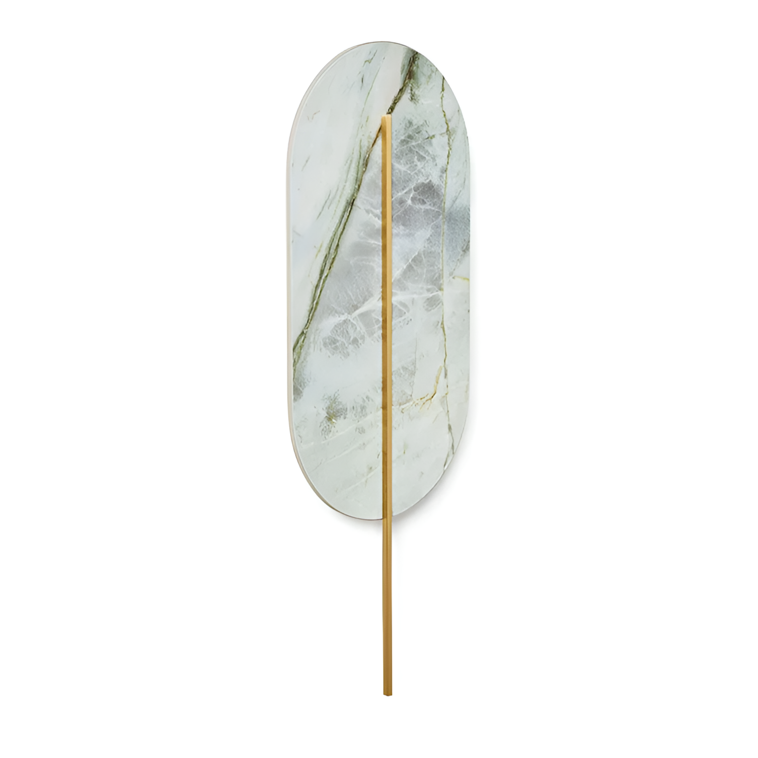 ROKKE STONE green quartz sintered wall lamp