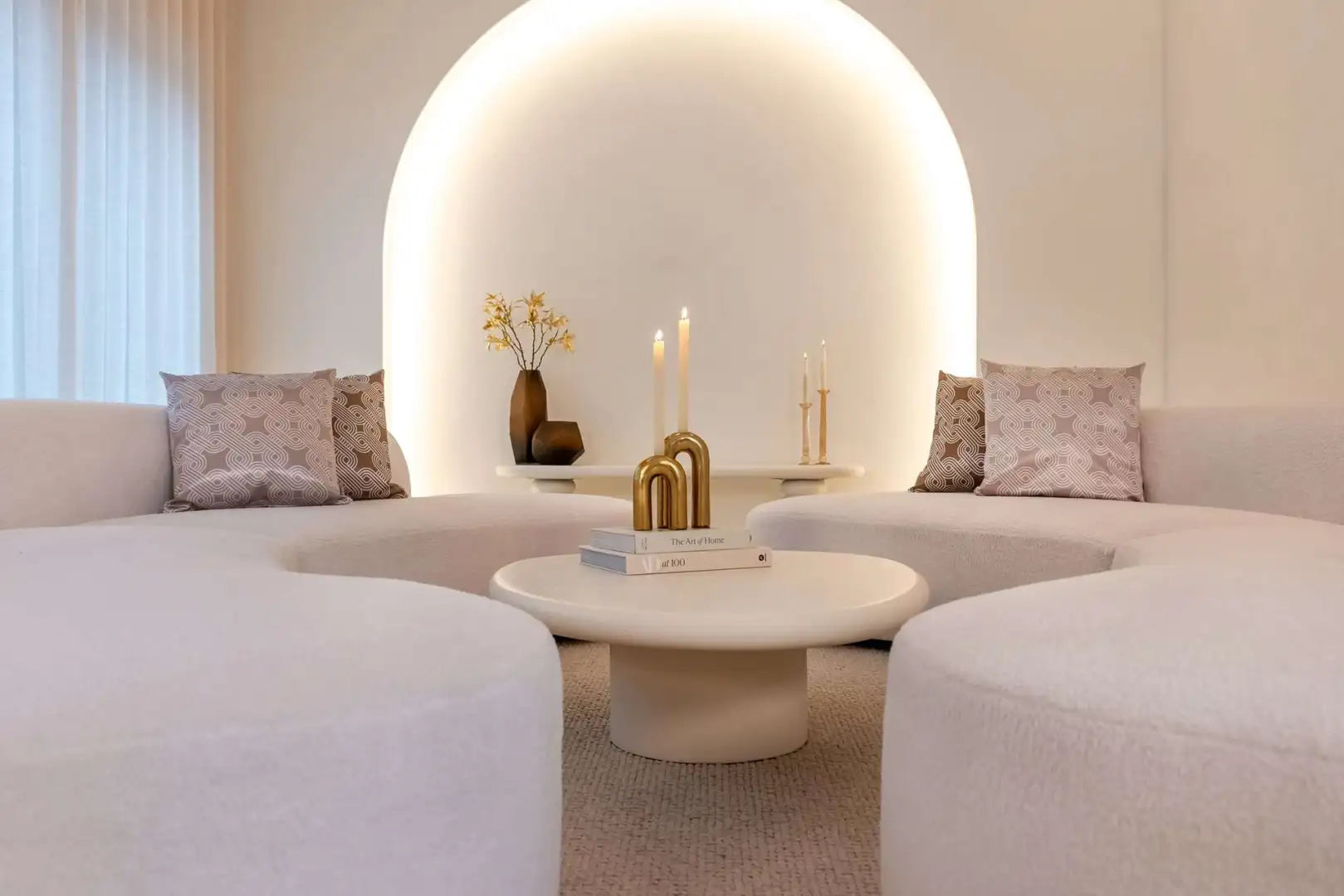 BLOOMSTONE white table