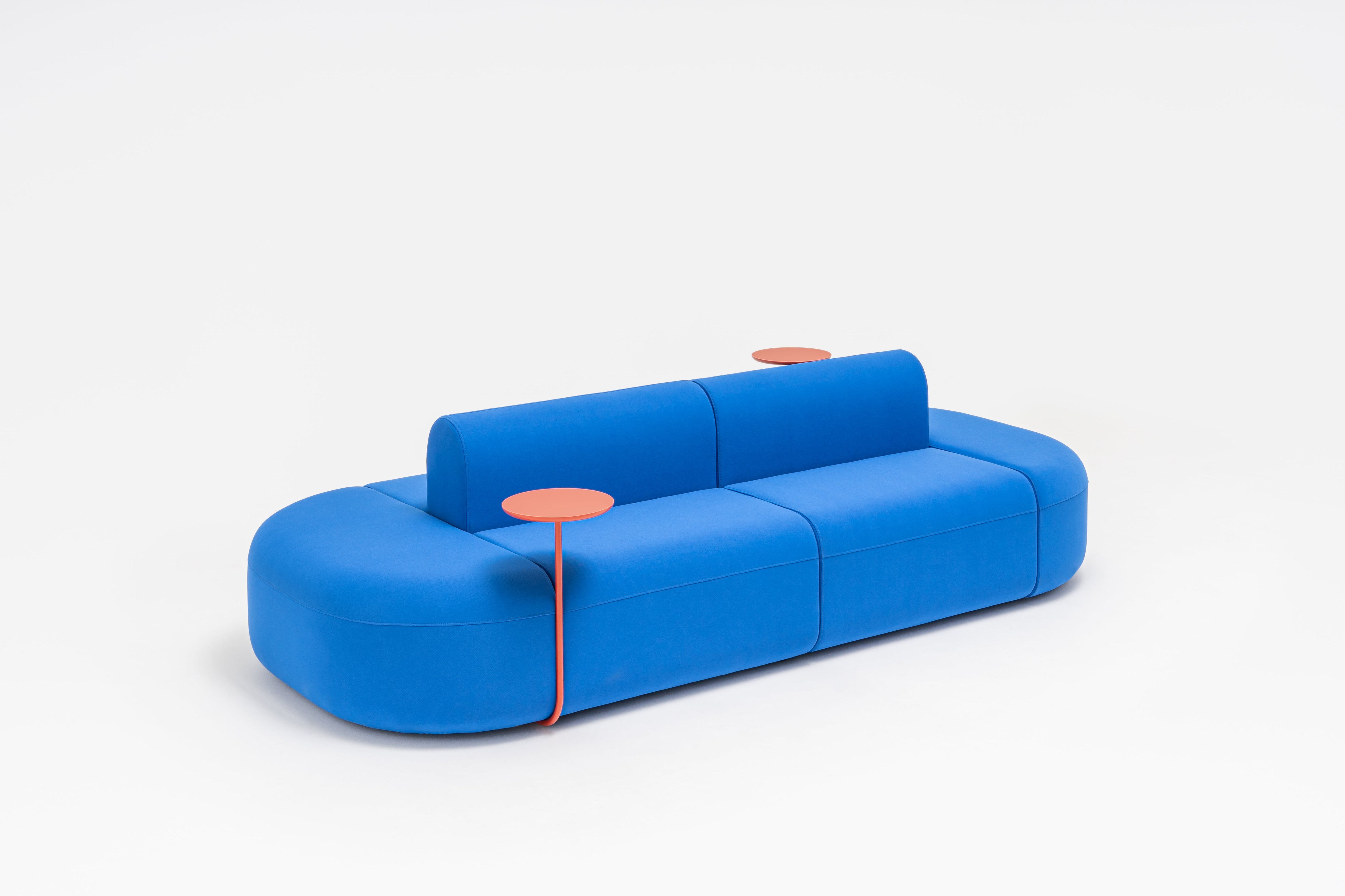 4-module sofa double upholstered artico