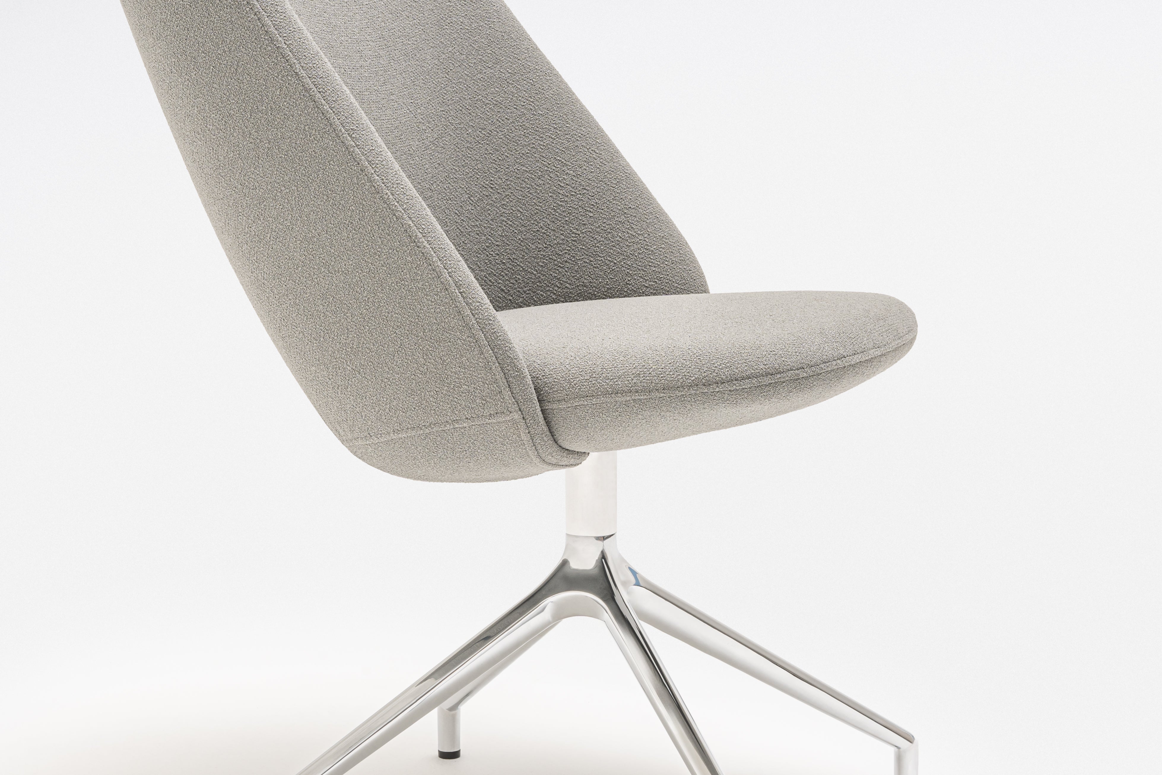 Armchair with high back