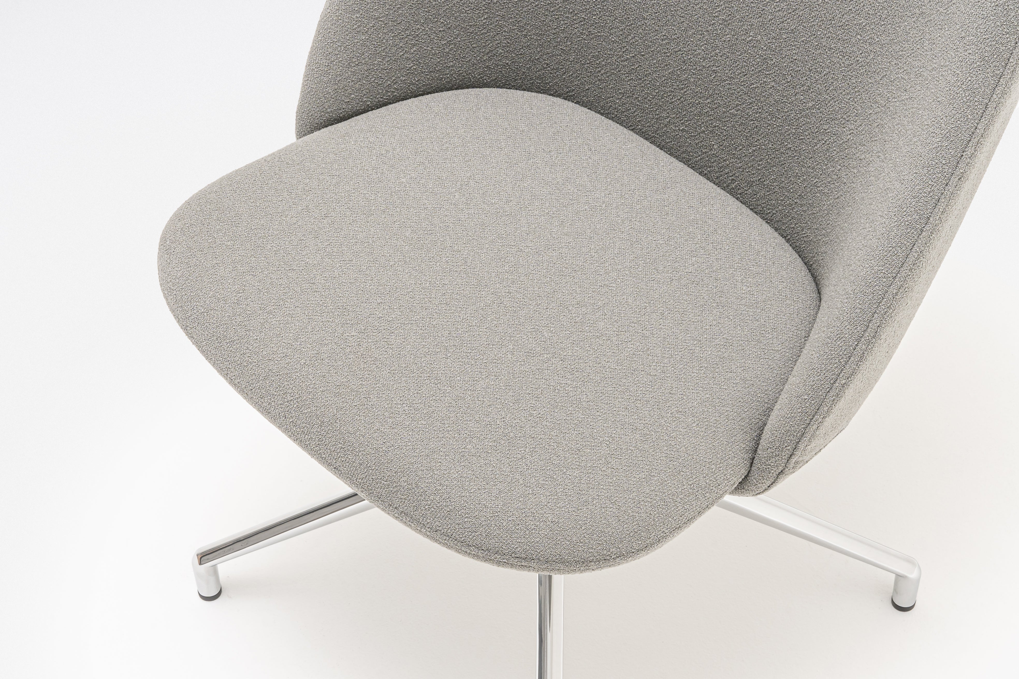 Armchair with high back