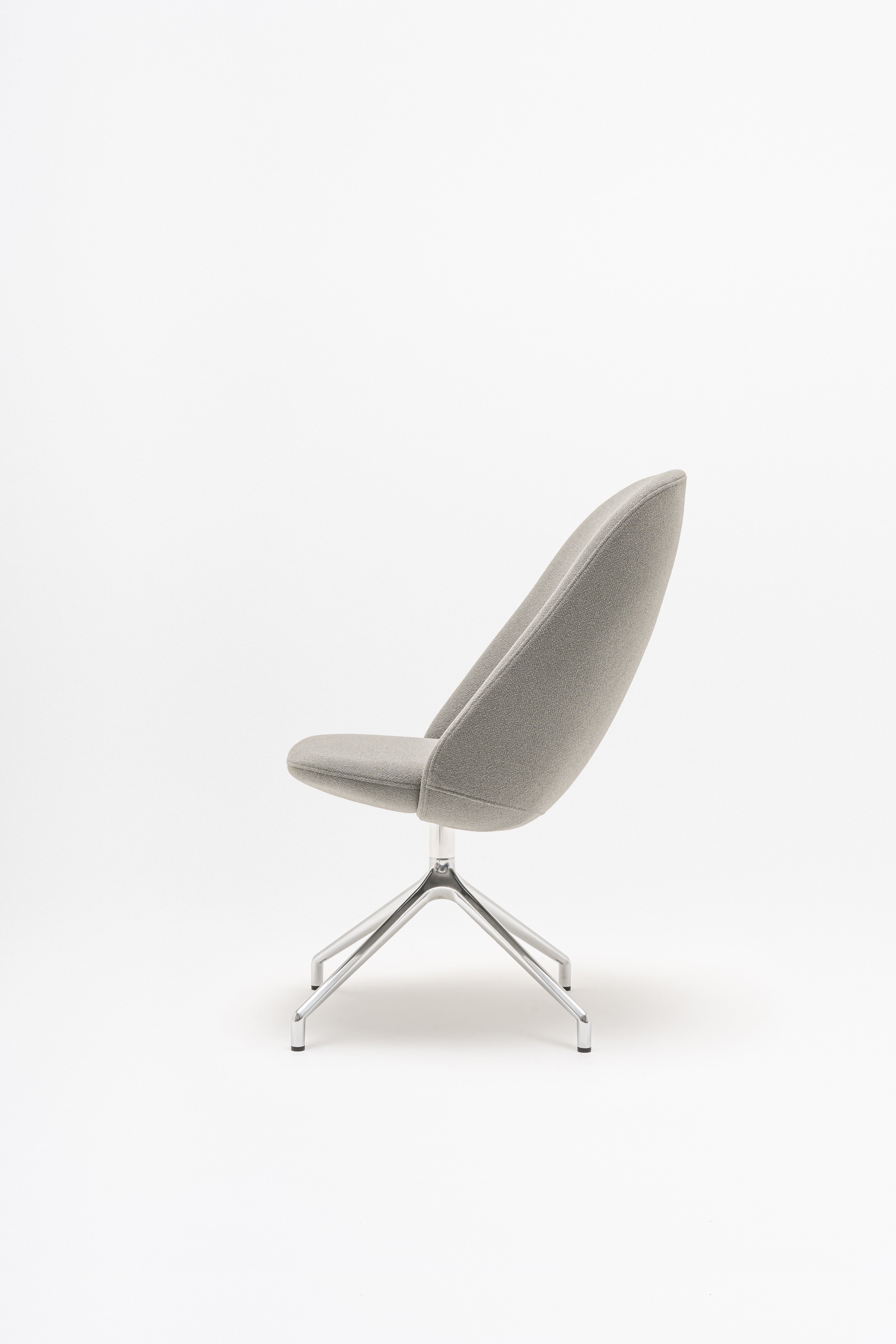 Armchair with high back