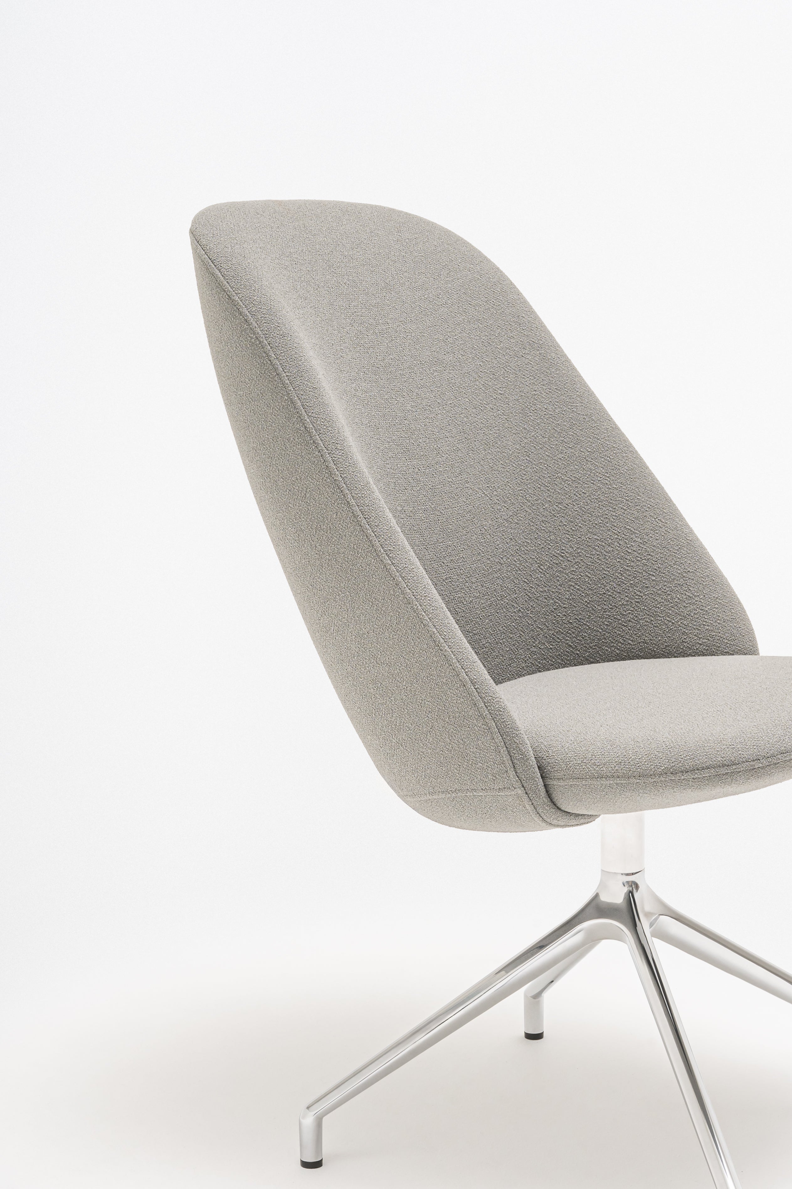 Armchair with high back