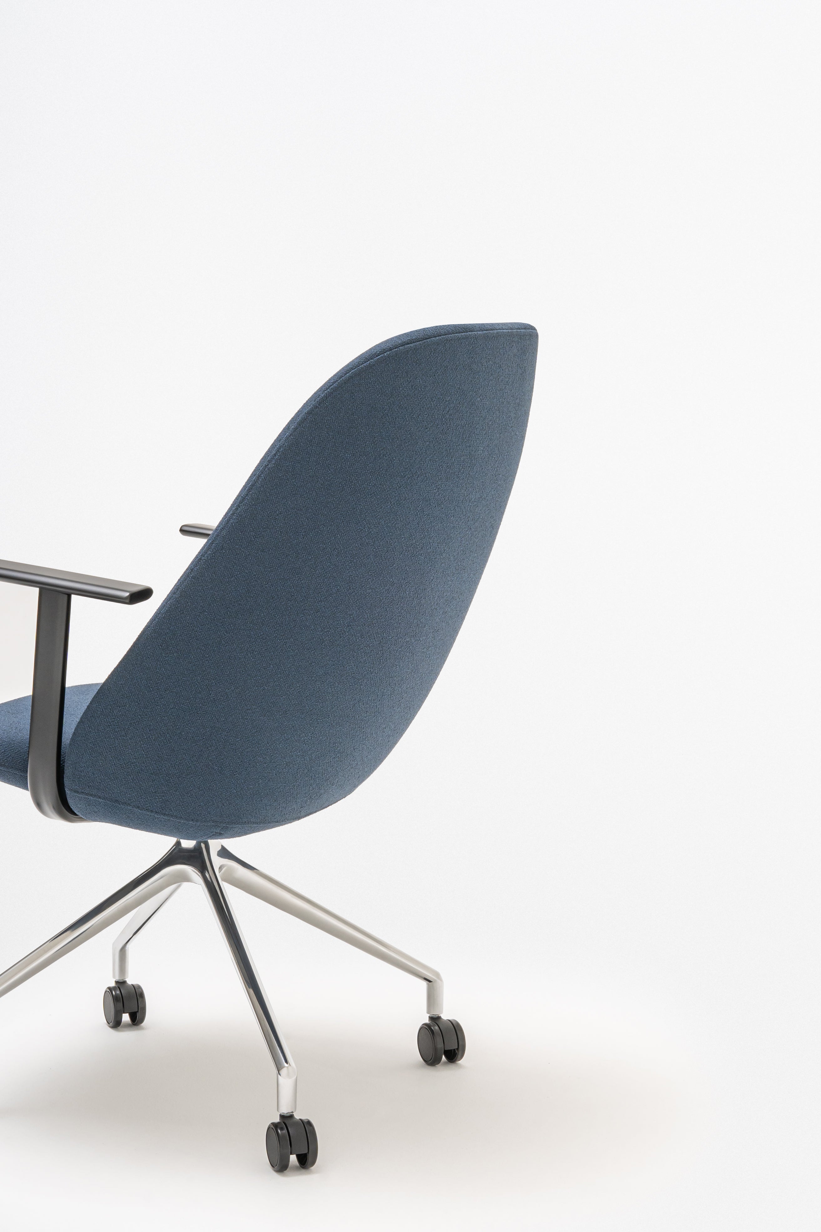 Armchair with high back