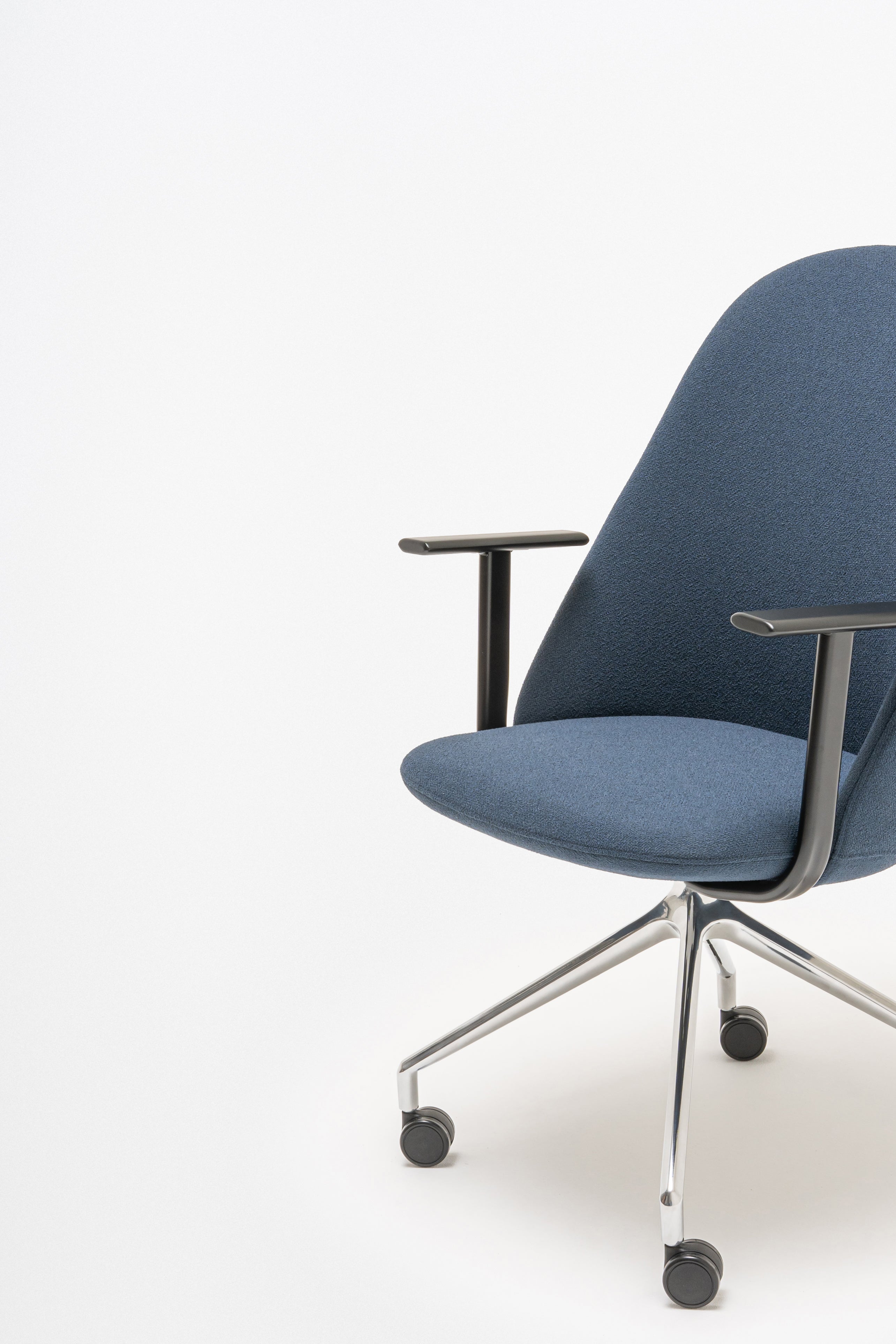 Armchair with high back