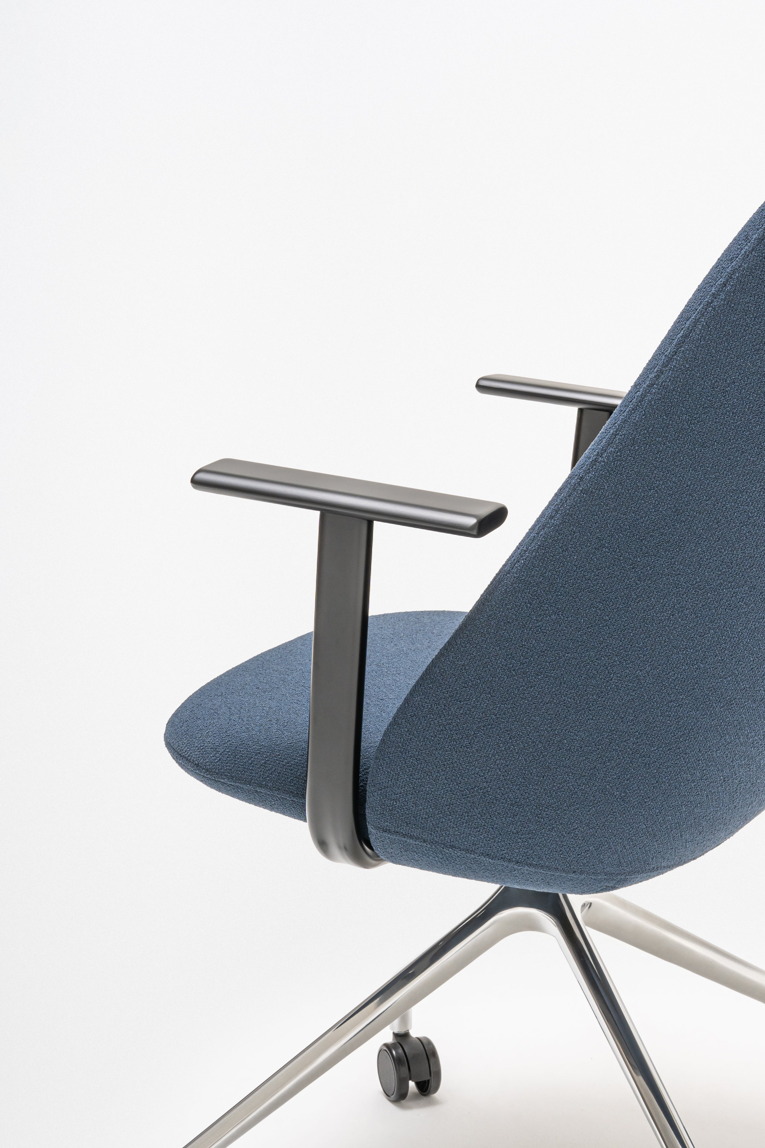 Armchair with high back