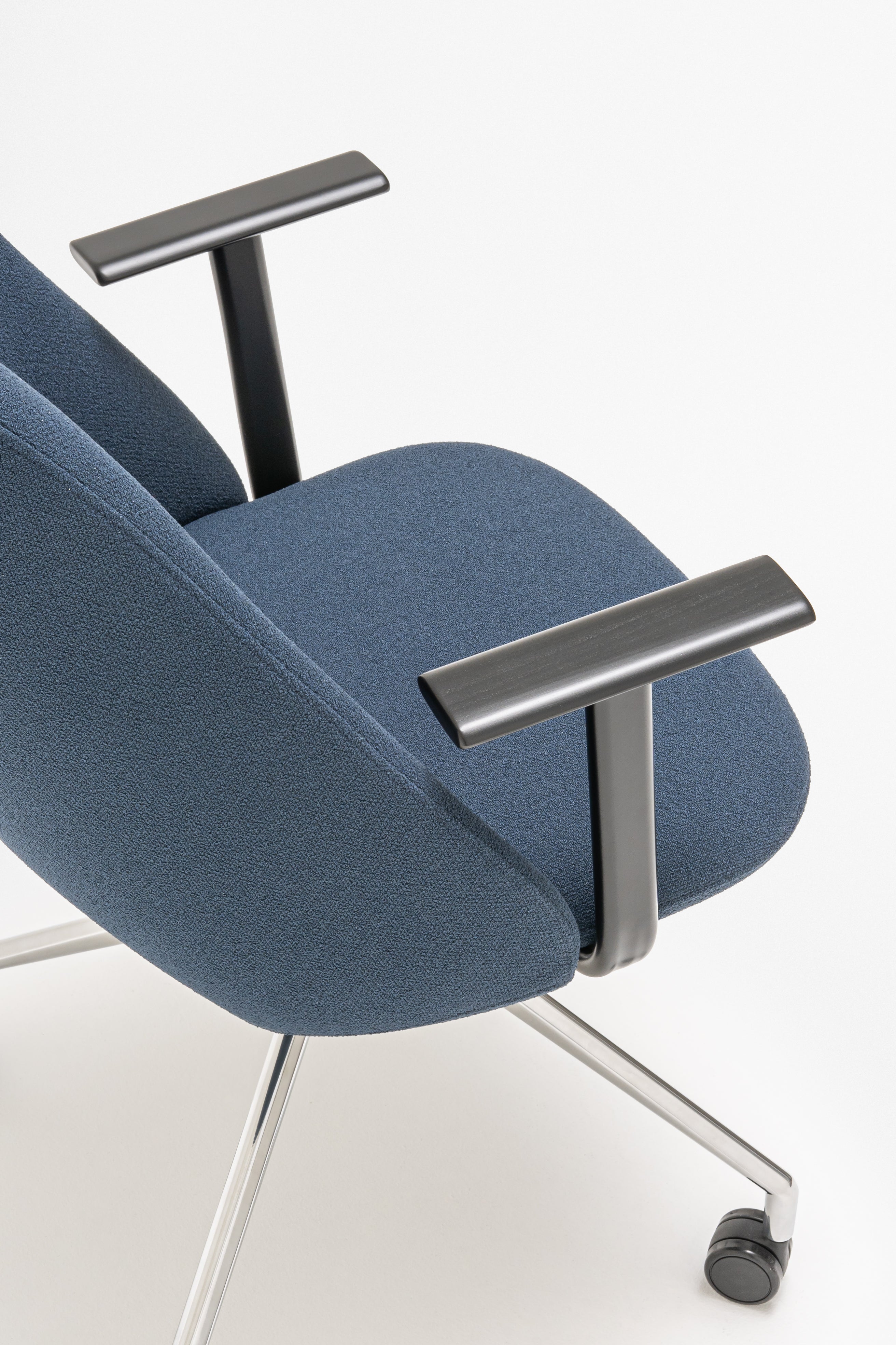 Armchair with high back