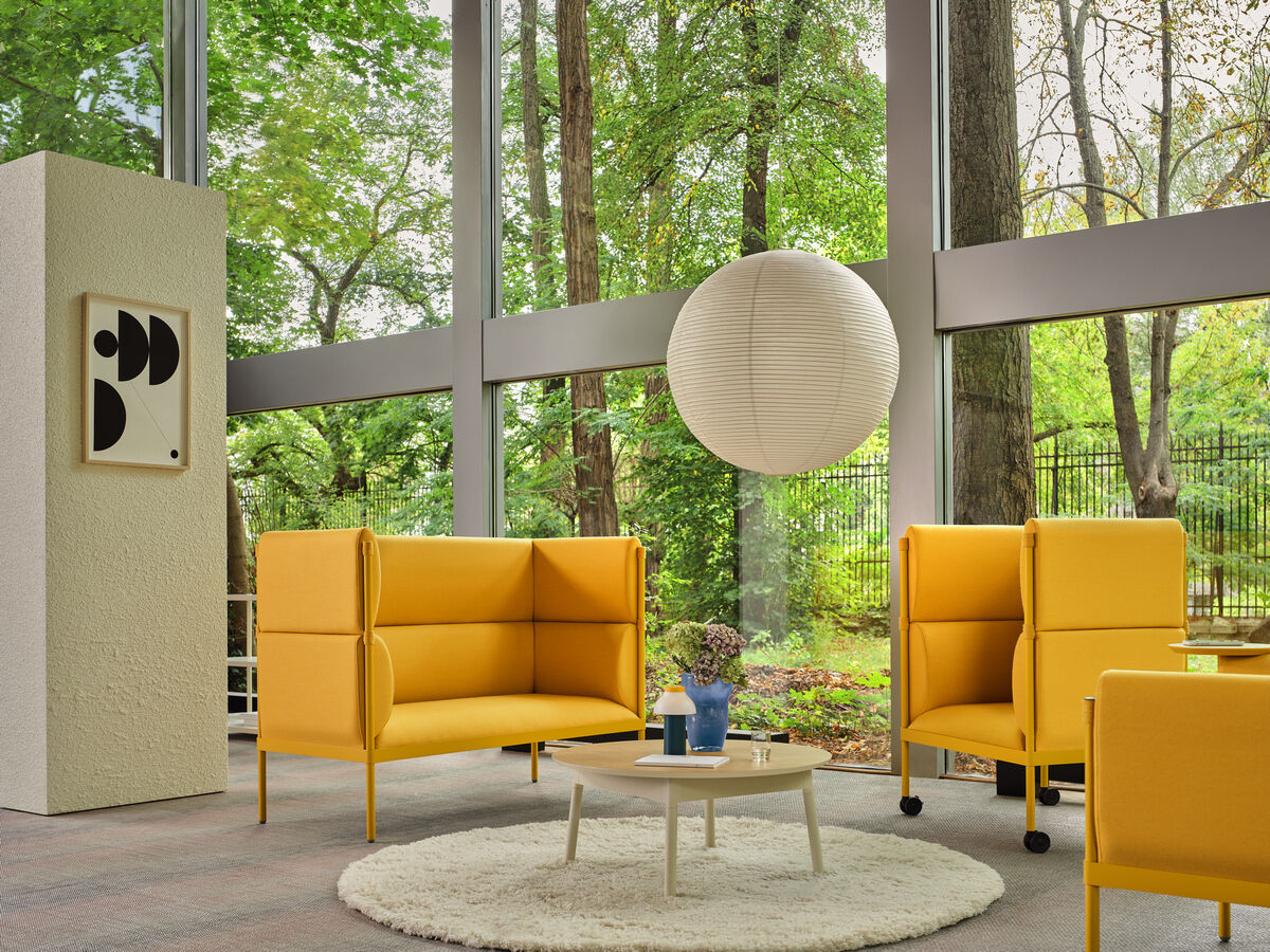 High armchair upholstered stilt