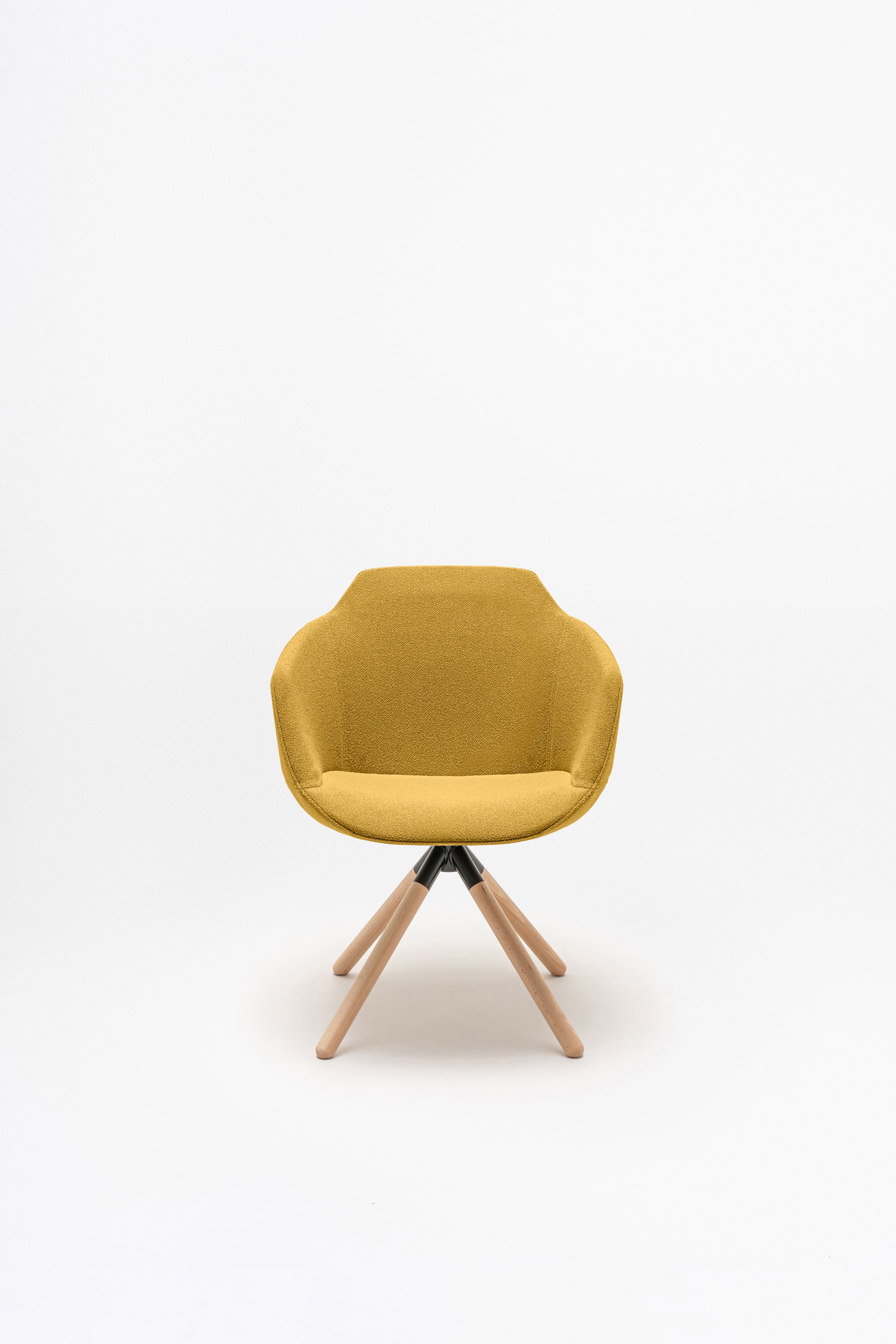 Office chair Ultra wooden base
