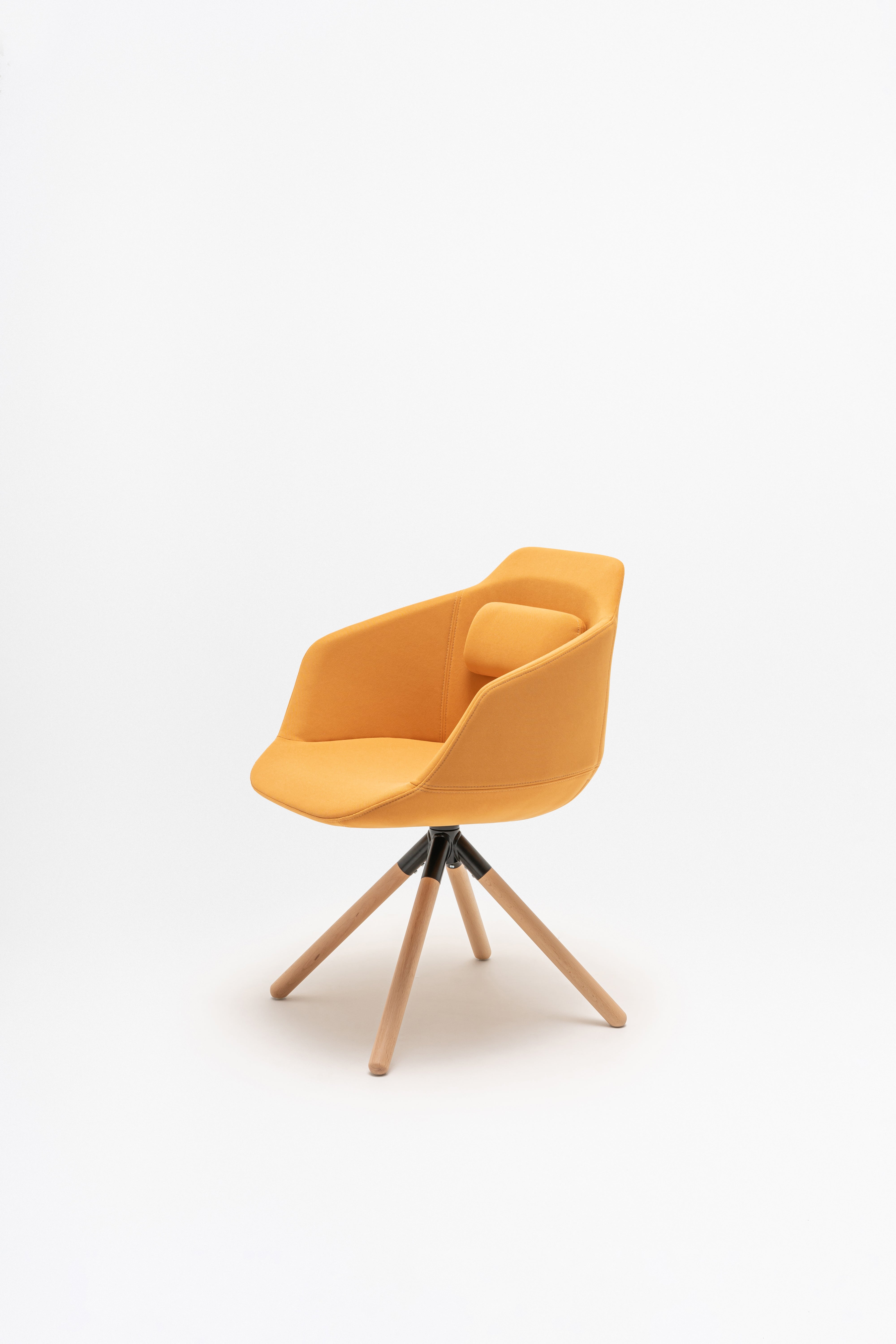 Office chair Ultra wooden base