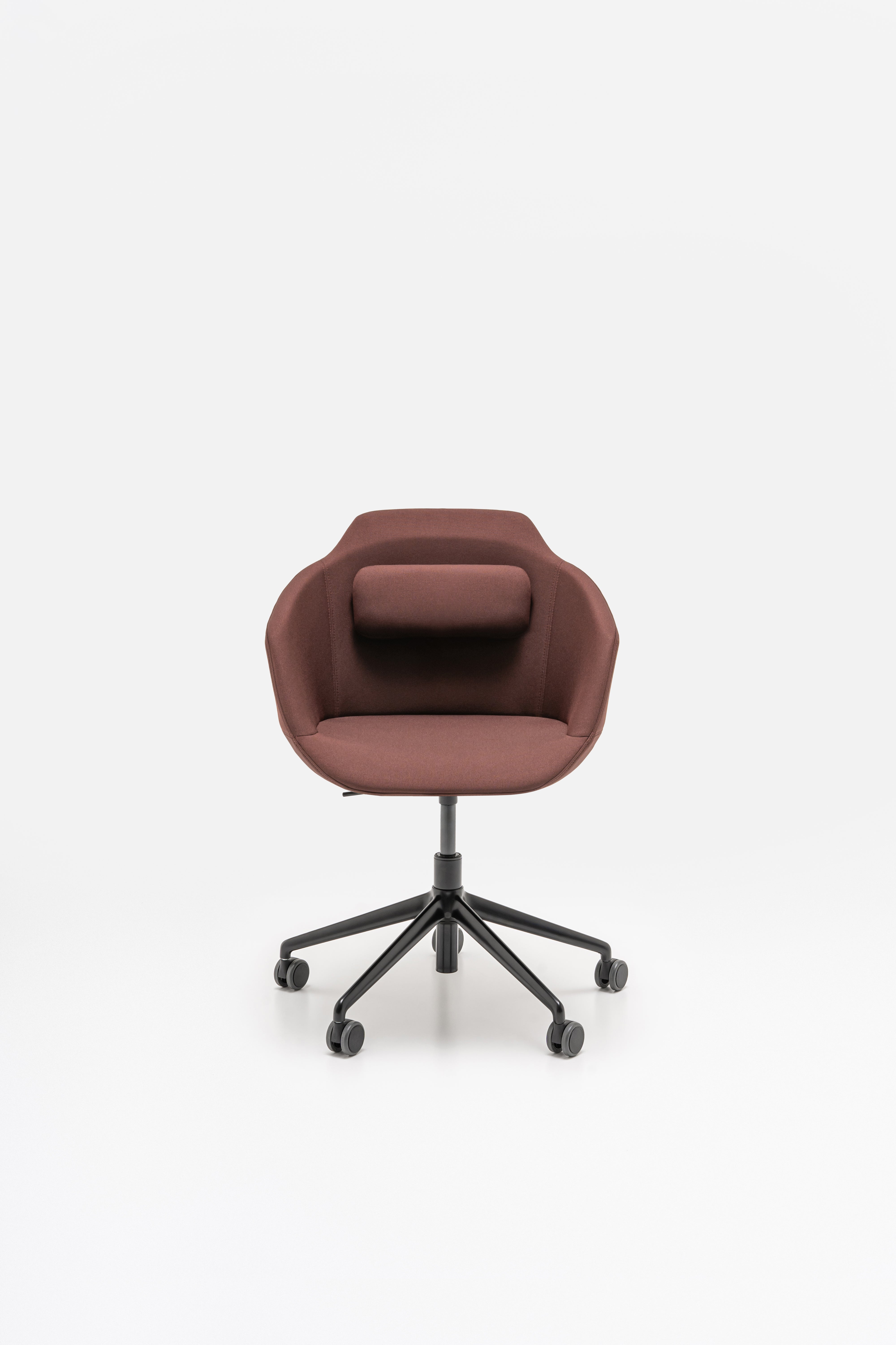 Ultra chair adjustable base with wheels to the soft surface