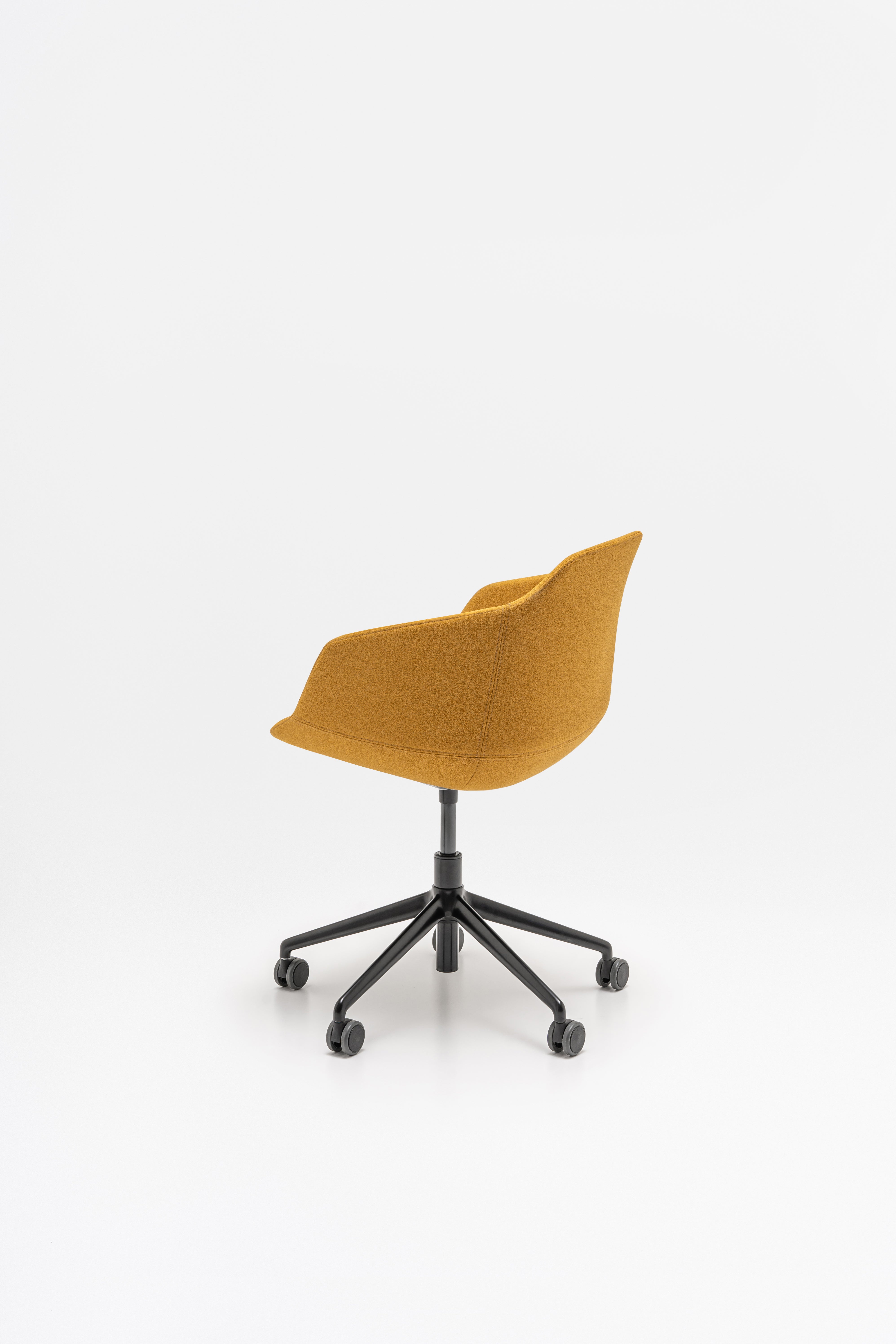 Ultra chair adjustable base with wheels to the soft surface