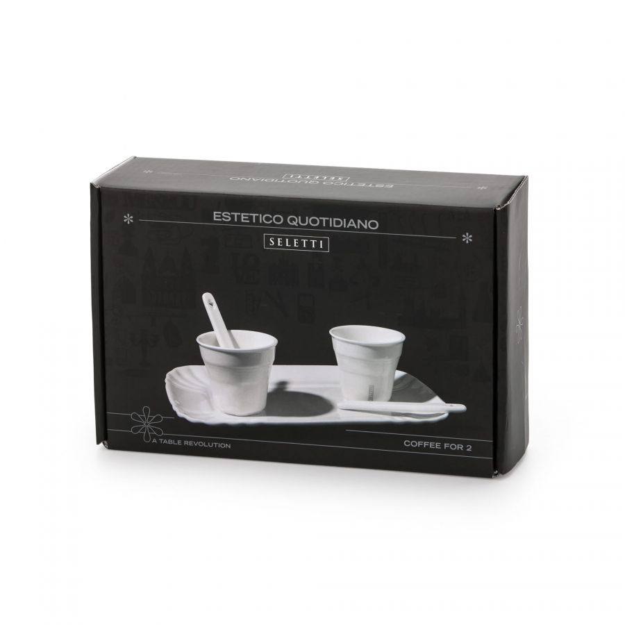 Estetico quotidiano porcelain coffee set