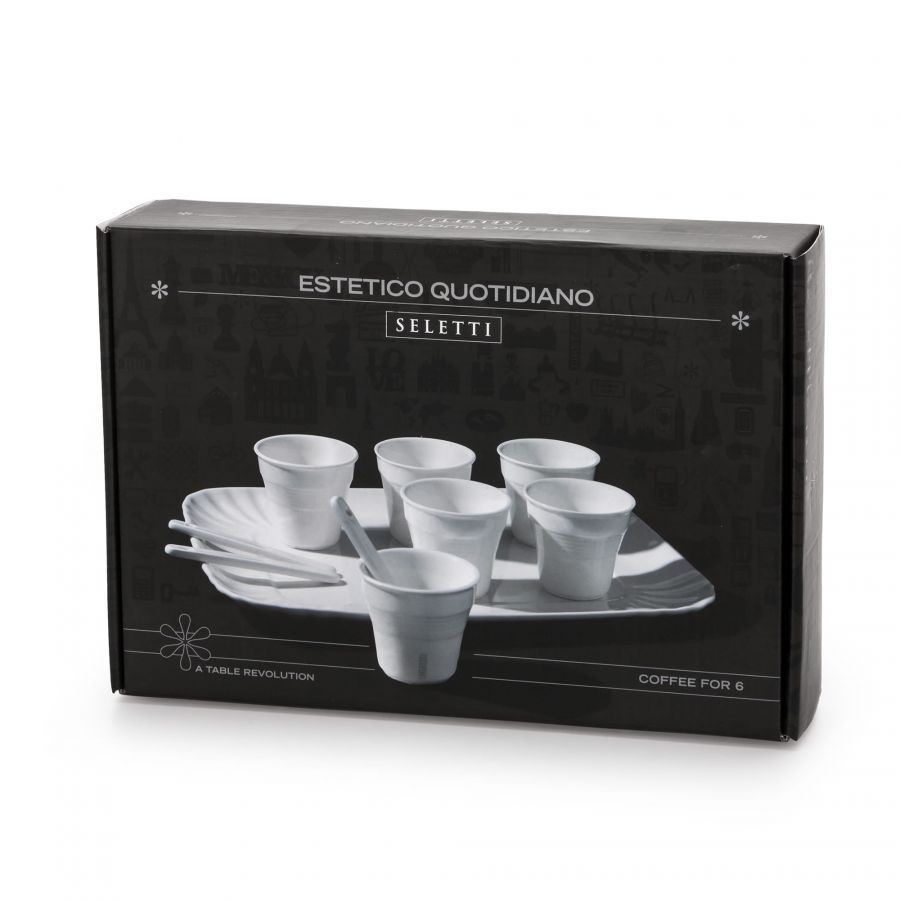 Estetico quotidiano porcelain coffee set