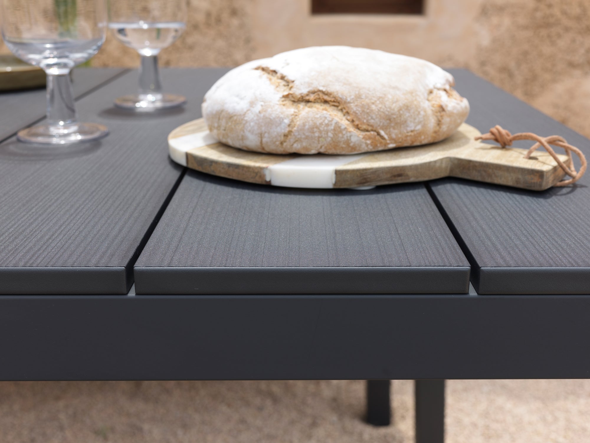RIO Outdoor Bench Anthracite