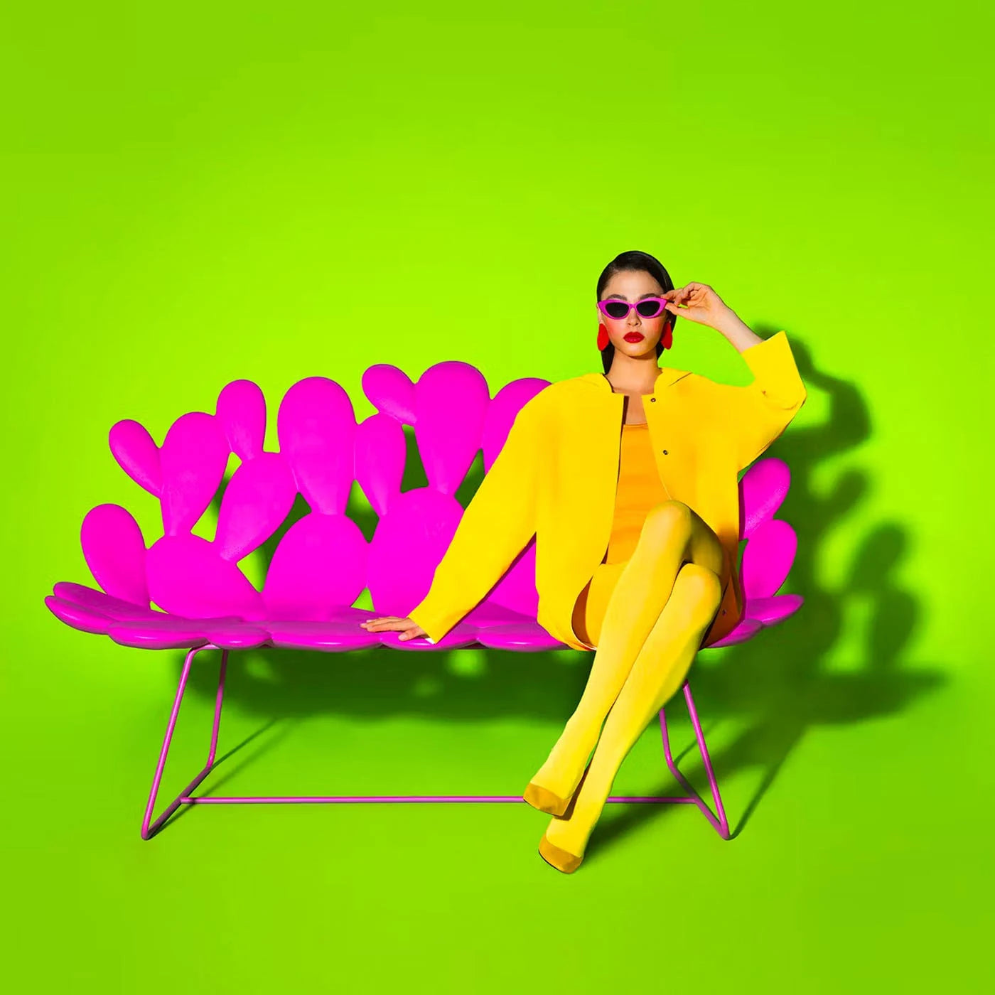 Garten-Sofa FILICUDI gelb