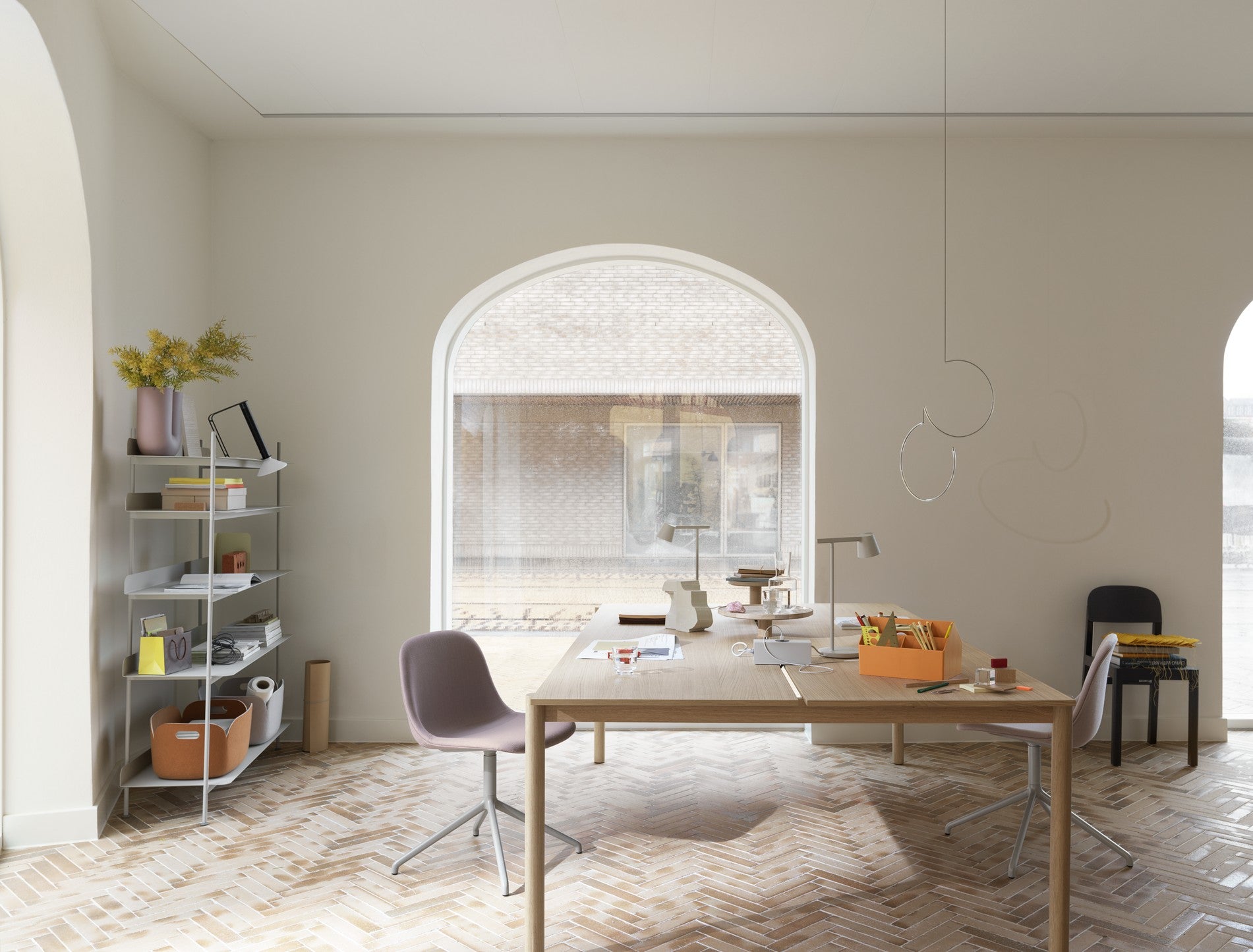 TIP gray office lamp