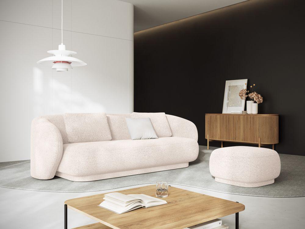 Sofa 3-osobowa aksamitna CAMDEN niebieski Cosmopolitan Design    Eye on Design