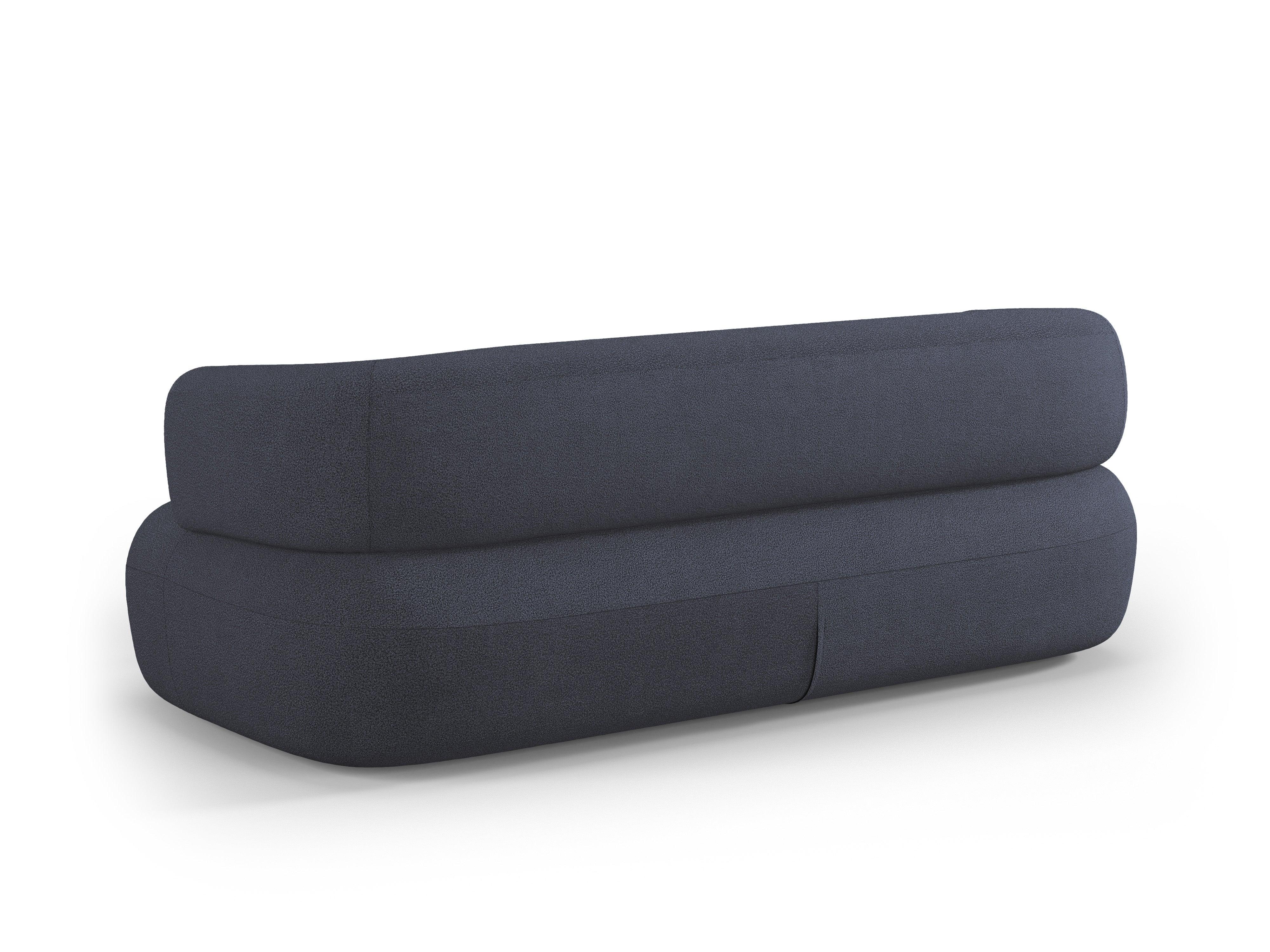 Sofa 3-osobowa ALDRIN granatowy boucle Windsor & Co    Eye on Design