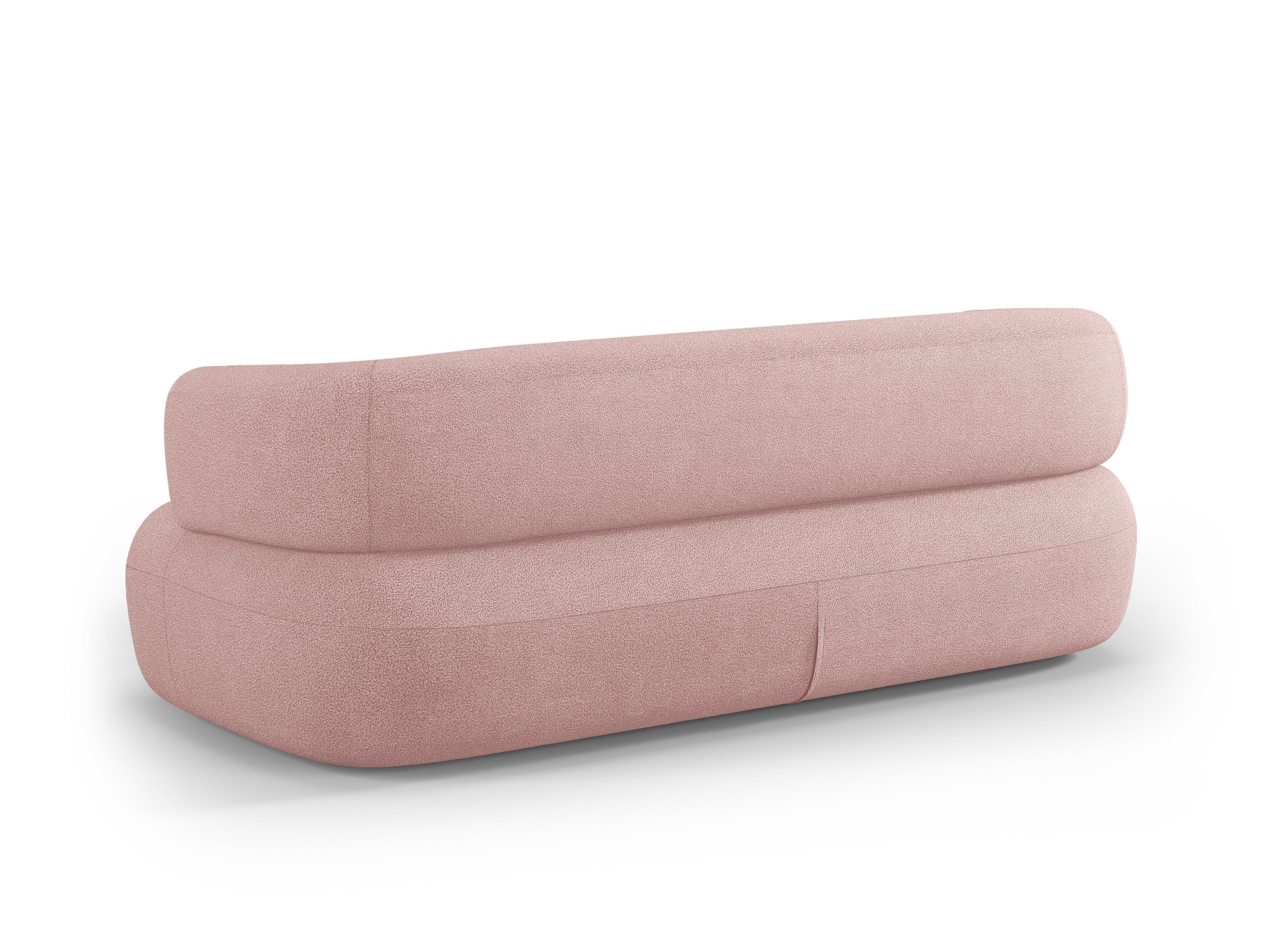 Sofa 3-osobowa ALDRIN pudrowy róż boucle Windsor & Co    Eye on Design