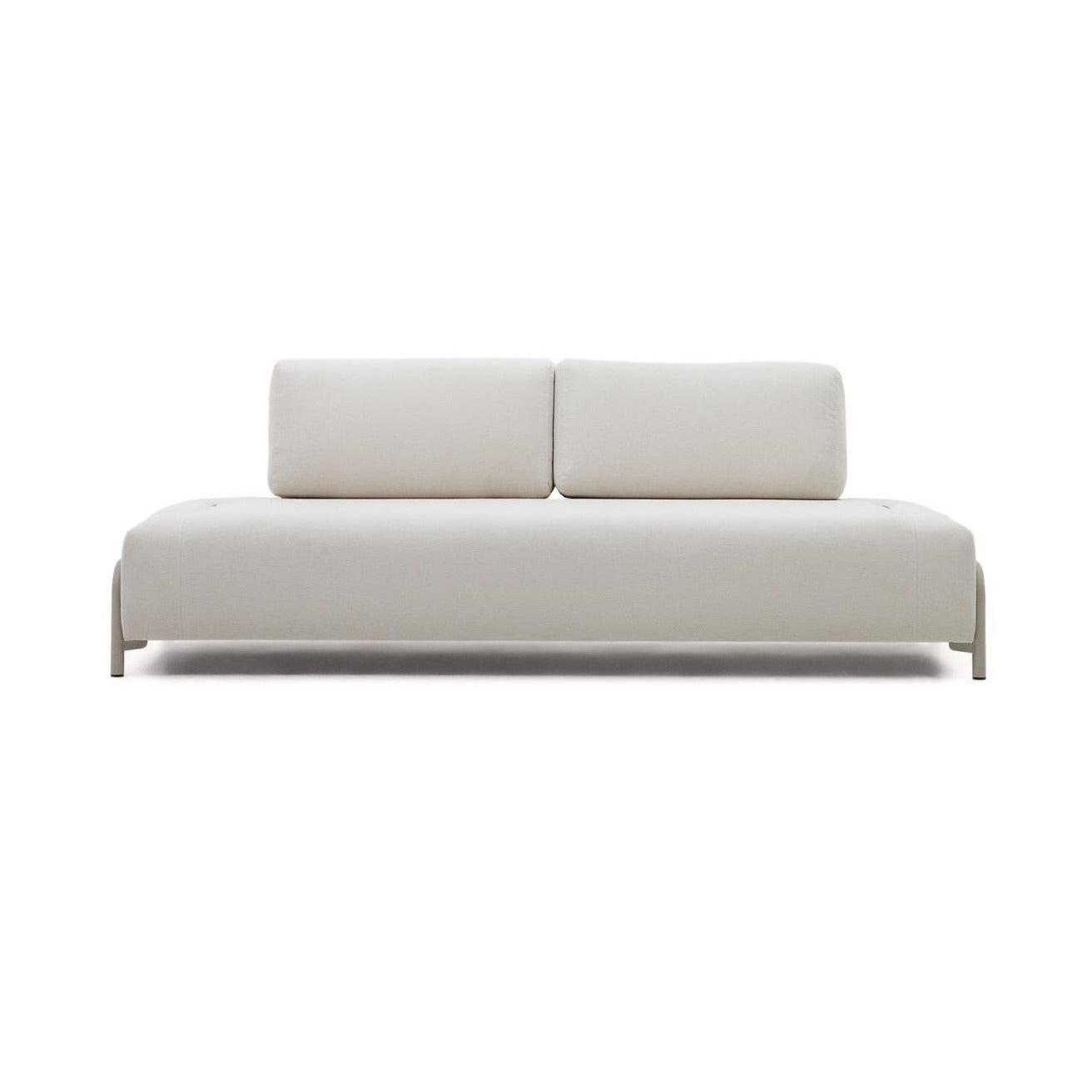 Sofa 3-osobowa COMPO beżowy szenil La Forma Brak   Eye on Design