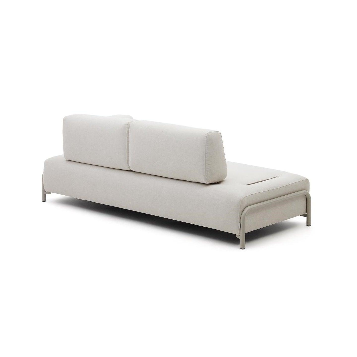 Sofa 3-osobowa COMPO beżowy szenil La Forma    Eye on Design