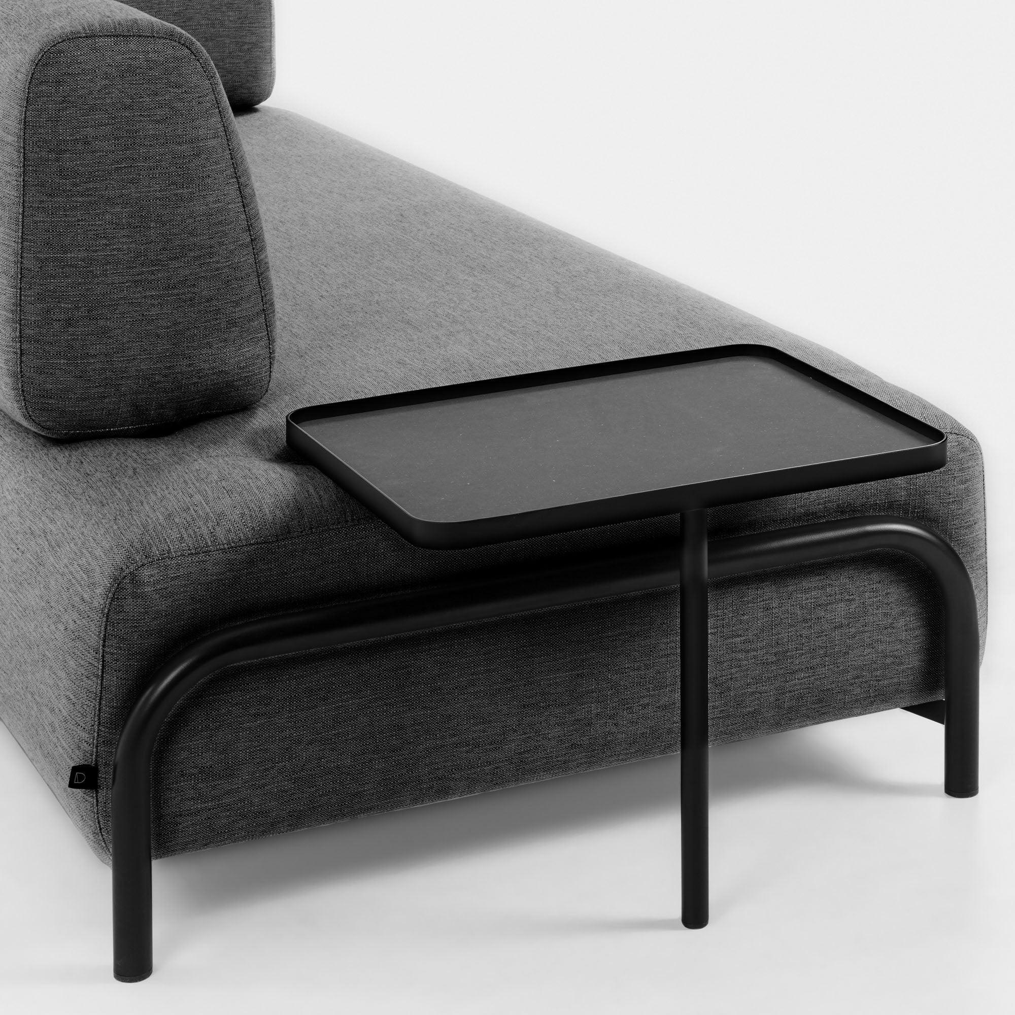 Sofa 3-osobowa COMPO ciemnoszary La Forma    Eye on Design