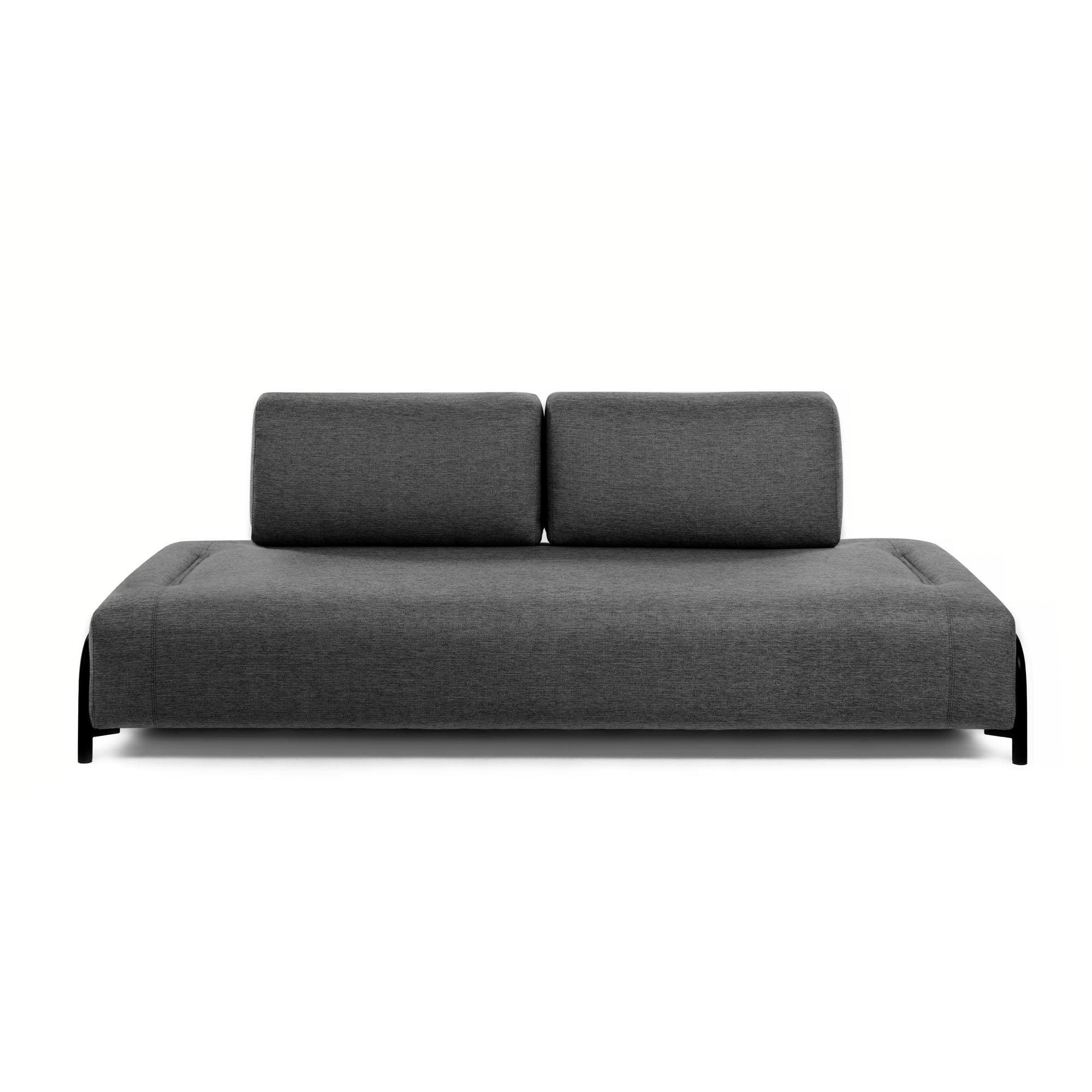 Sofa 3-osobowa COMPO ciemnoszary La Forma Brak   Eye on Design