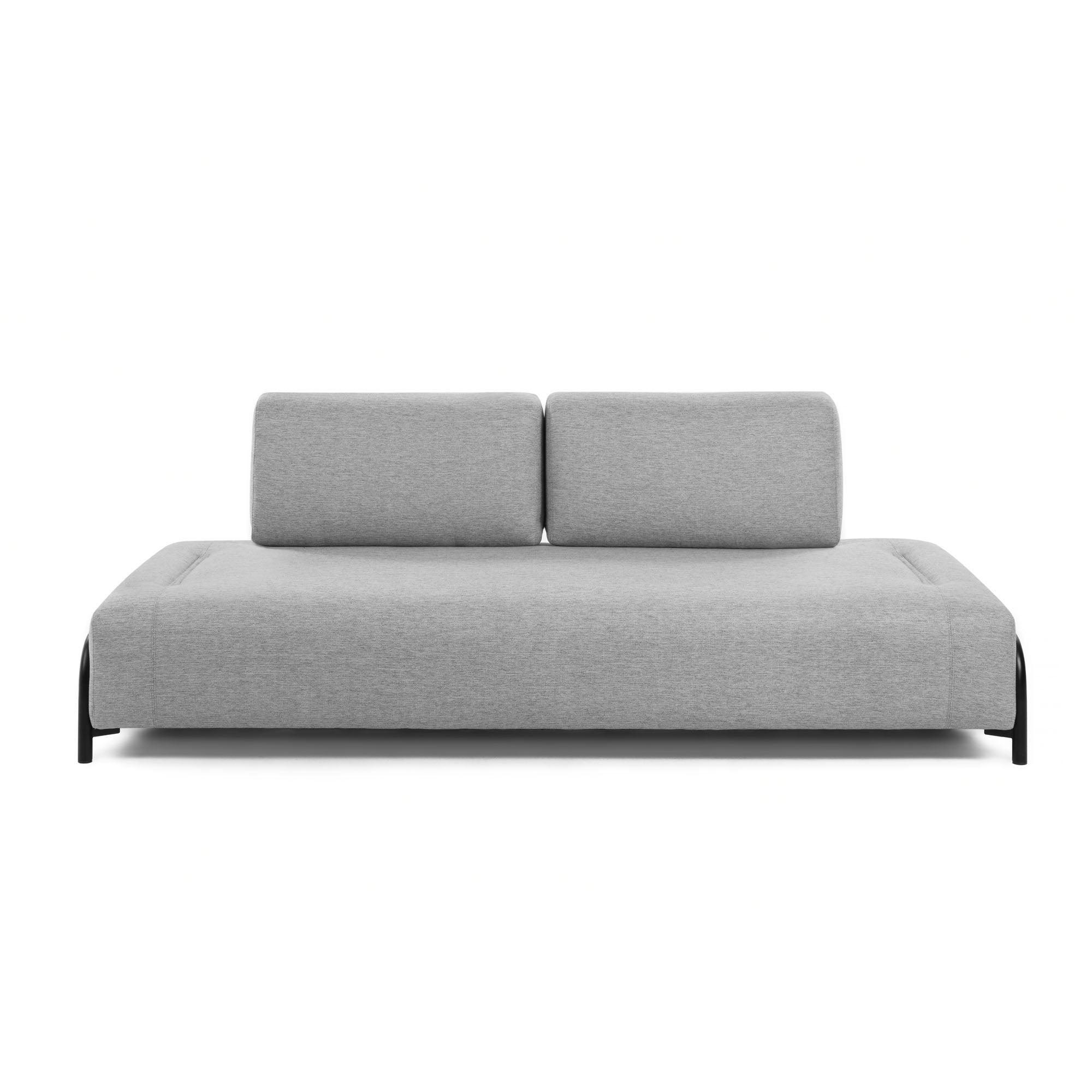 Sofa 3-osobowa COMPO jasnoszary La Forma Brak   Eye on Design