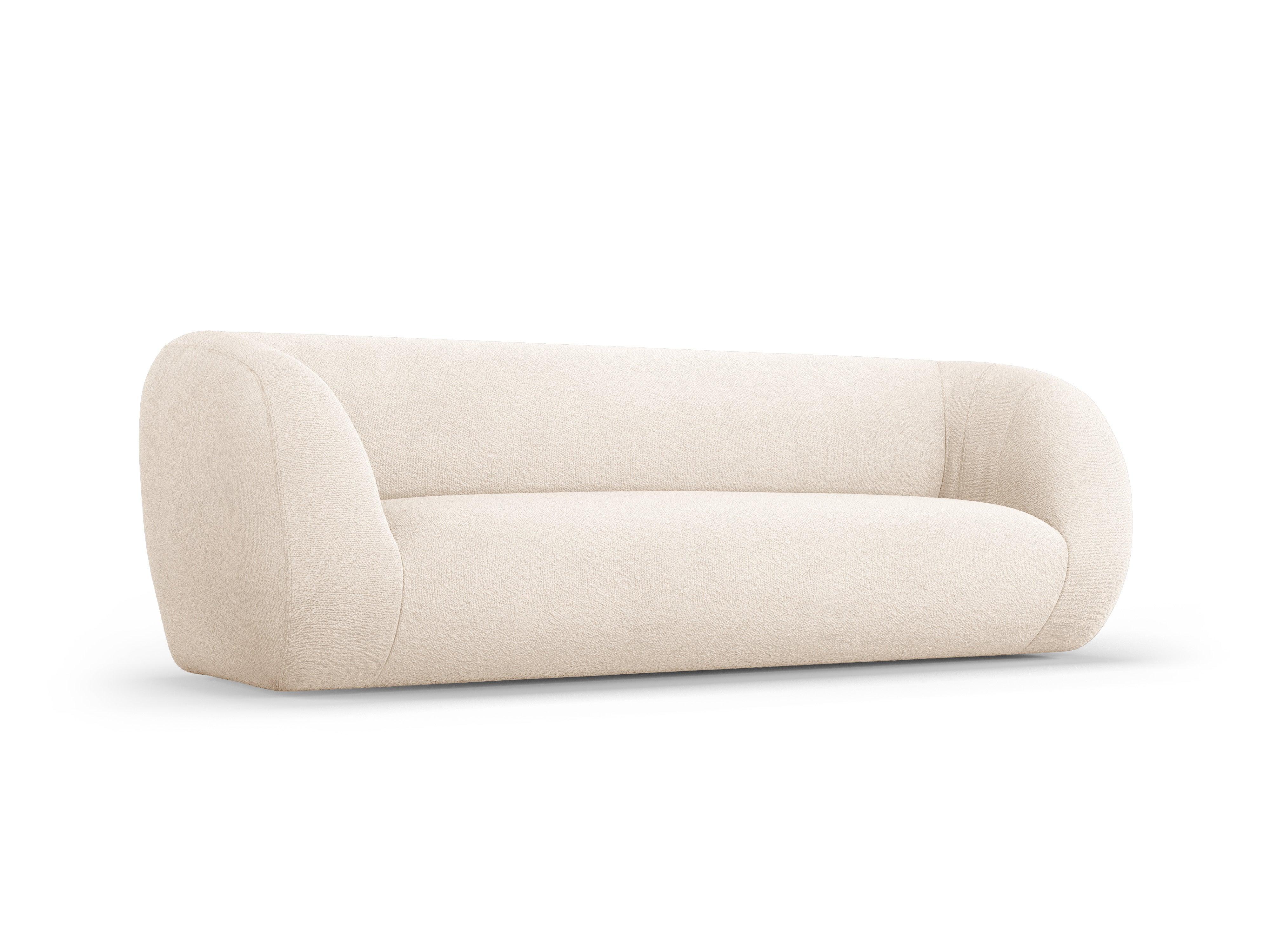 Sofa 3-osobowa ESSEN beżowy boucle Cosmopolitan Design    Eye on Design