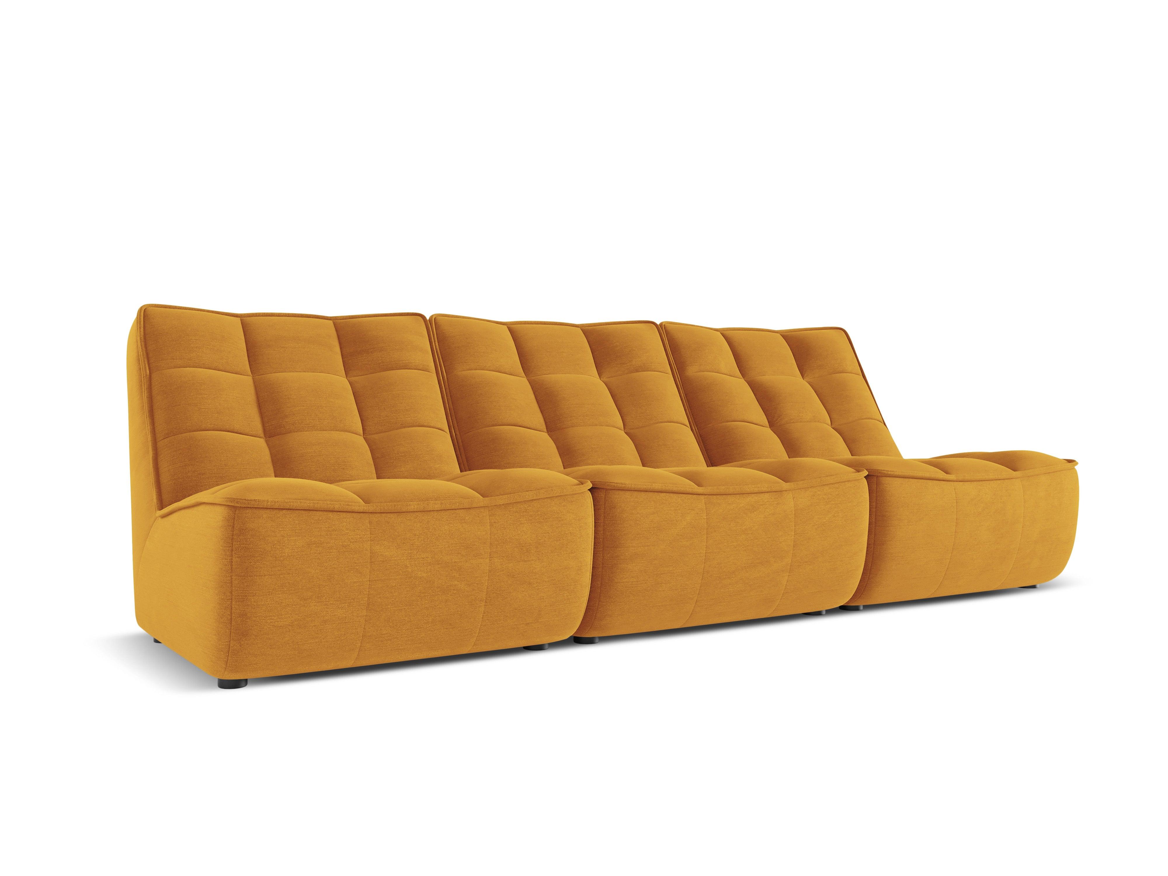 Sofa 3-osobowa MONI musztardowy Maison Heritage    Eye on Design