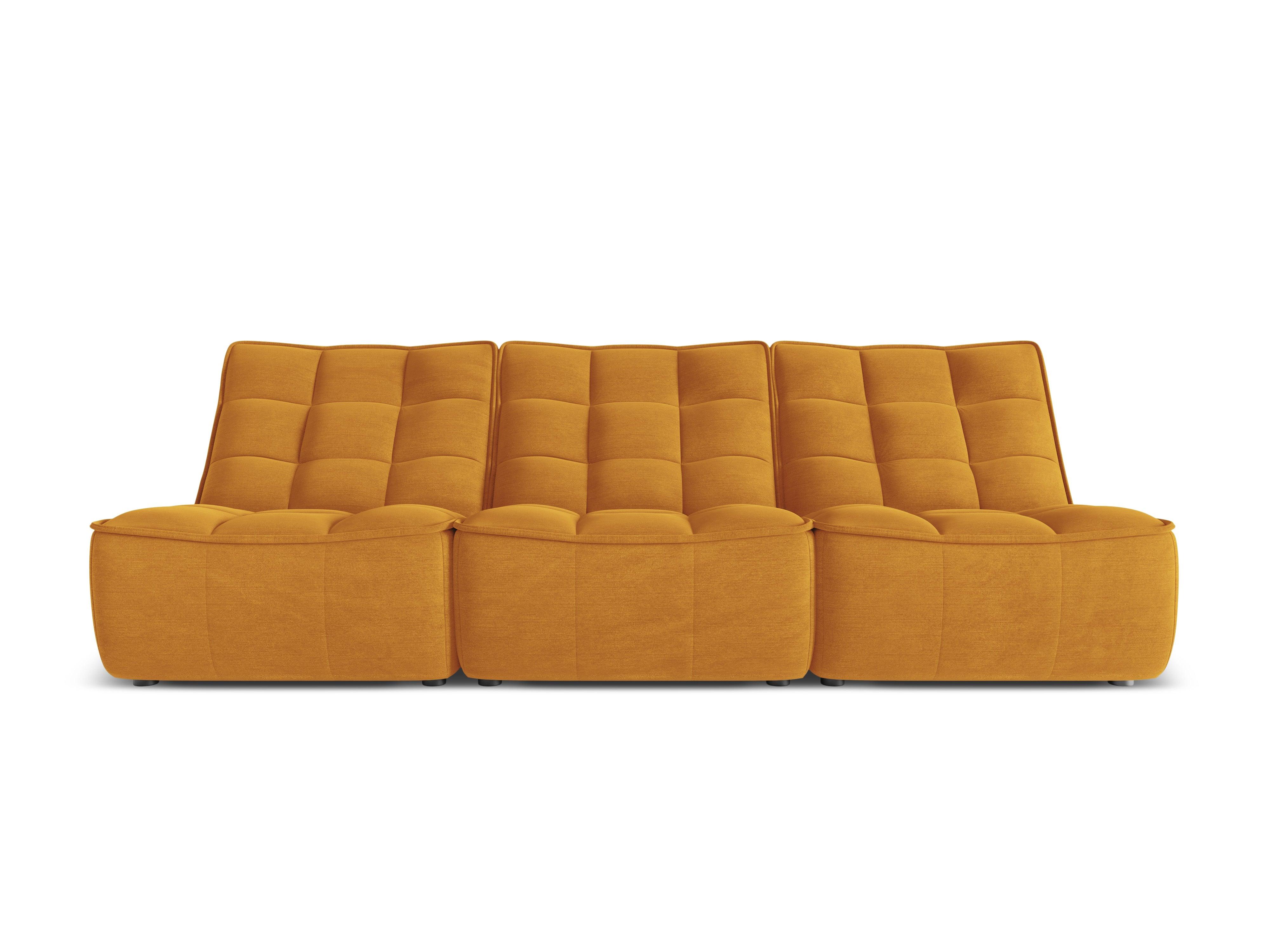 Sofa 3-osobowa MONI musztardowy Maison Heritage    Eye on Design