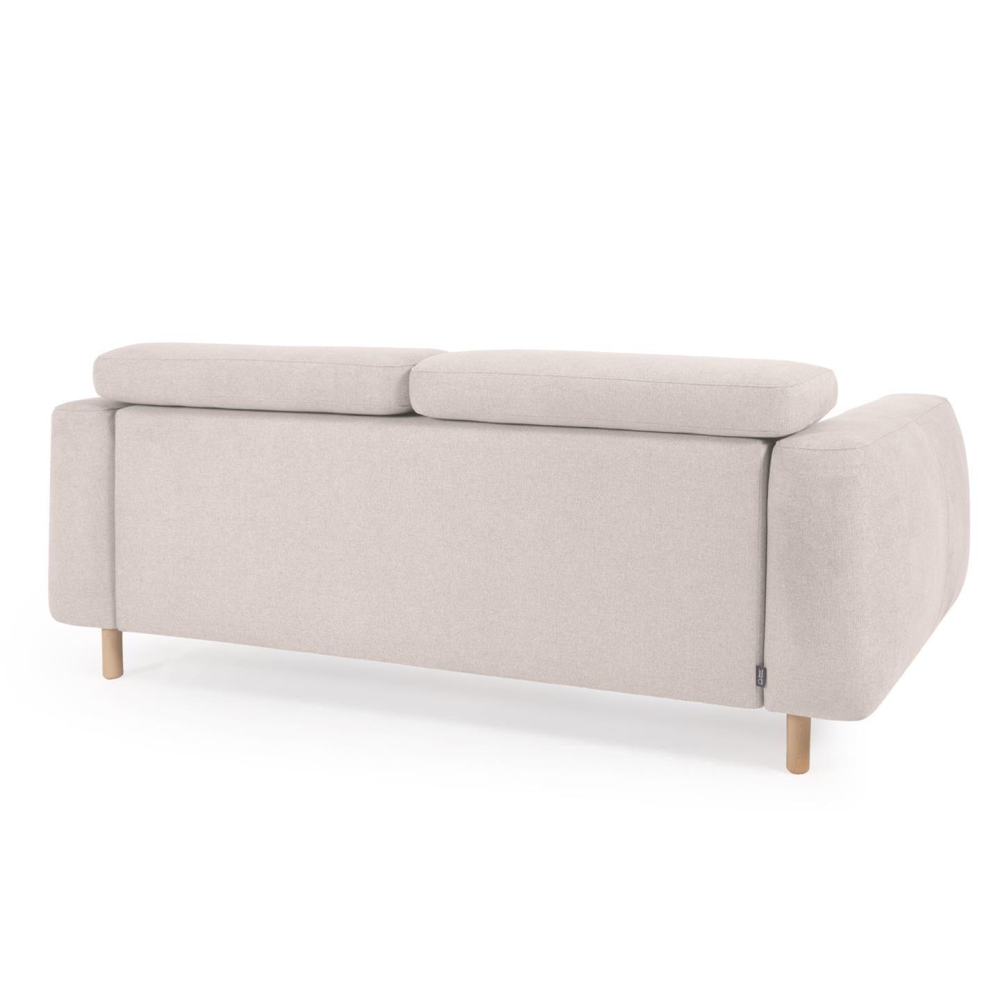 Sofa 3-osobowa SINGA piaskowy La Forma    Eye on Design