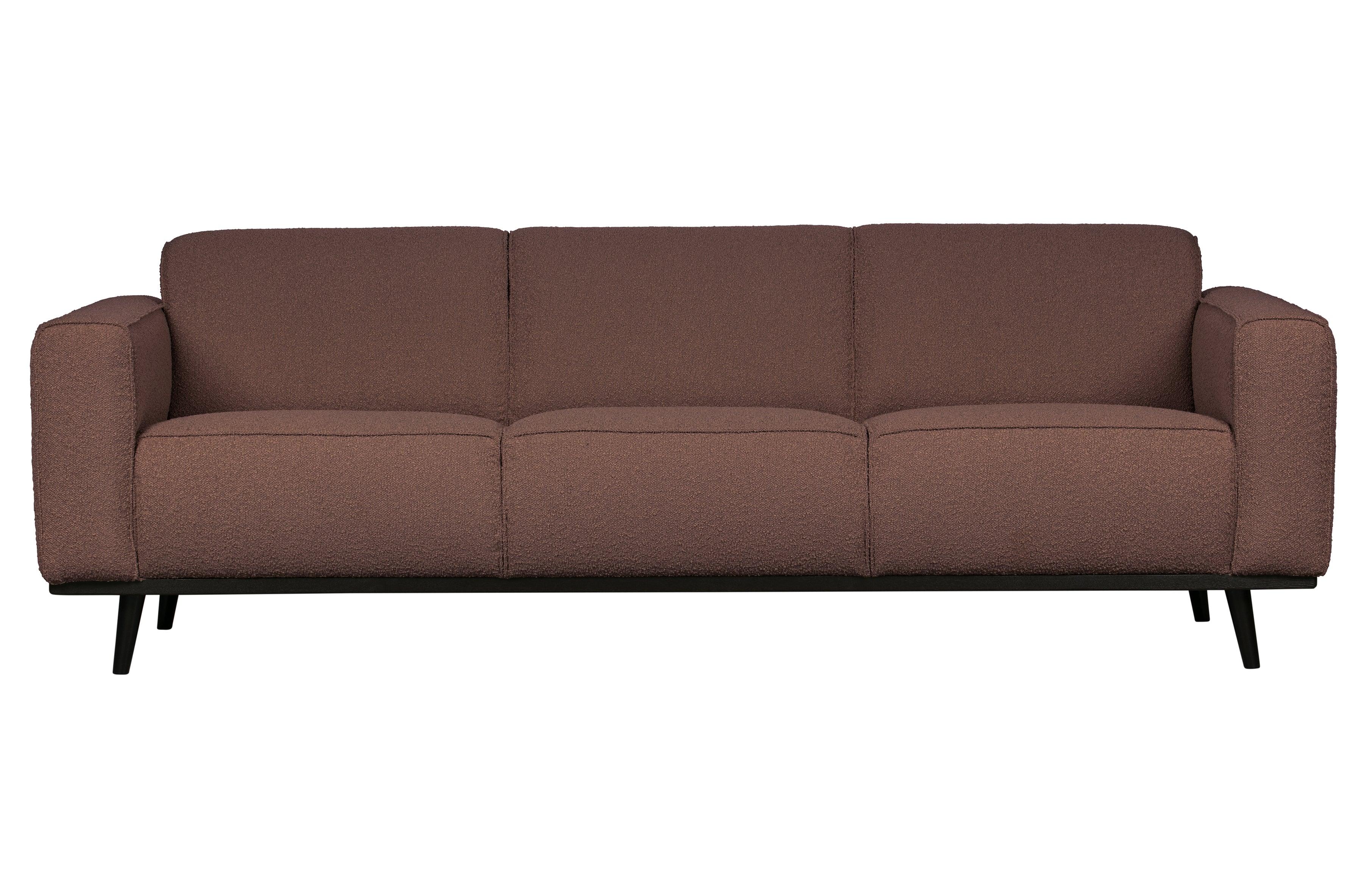 Sofa 3-osobowa STATEMENT boucle brązowy Be Pure    Eye on Design