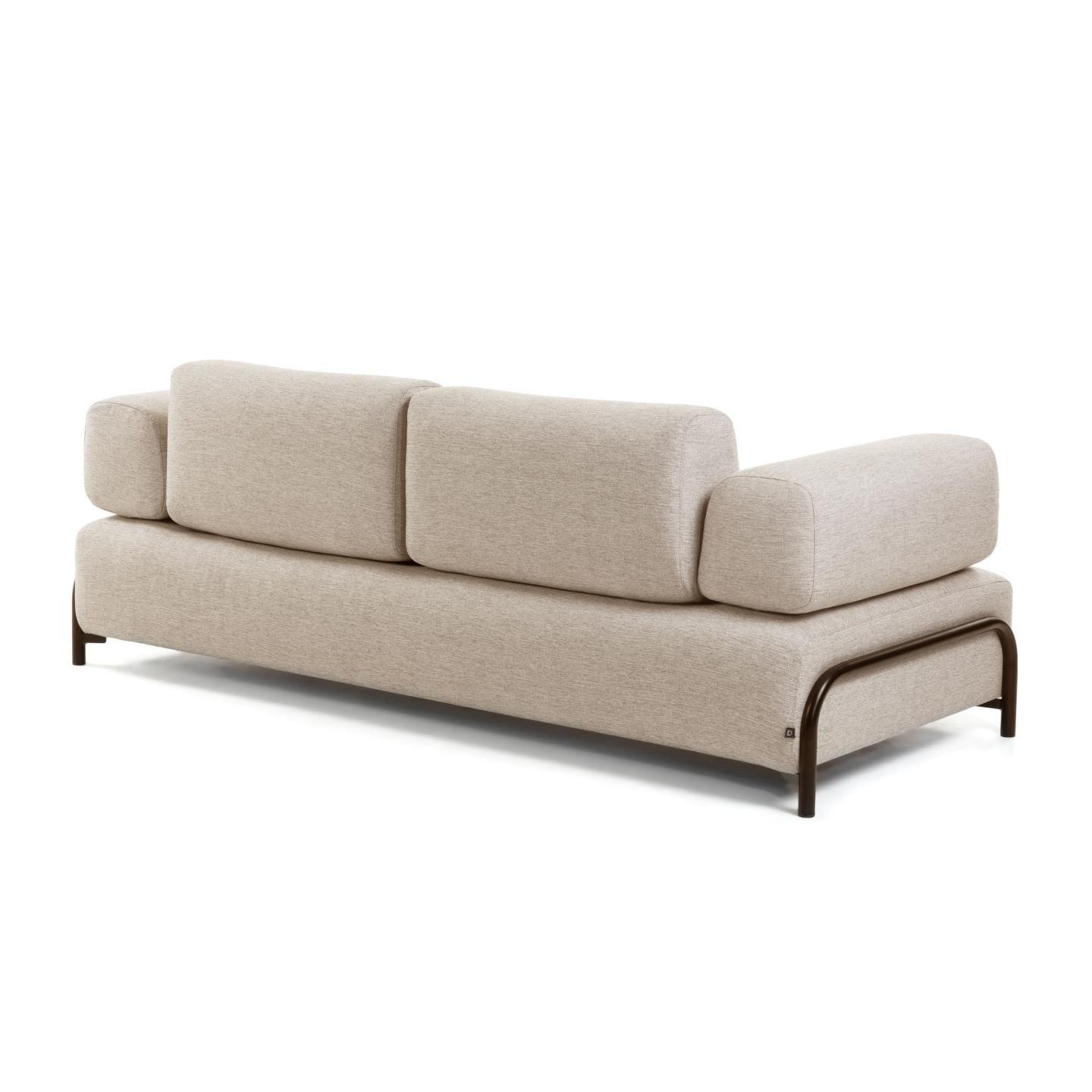 Sofa 3-osobowa z podłokietnikami COMPO beżowy La Forma    Eye on Design