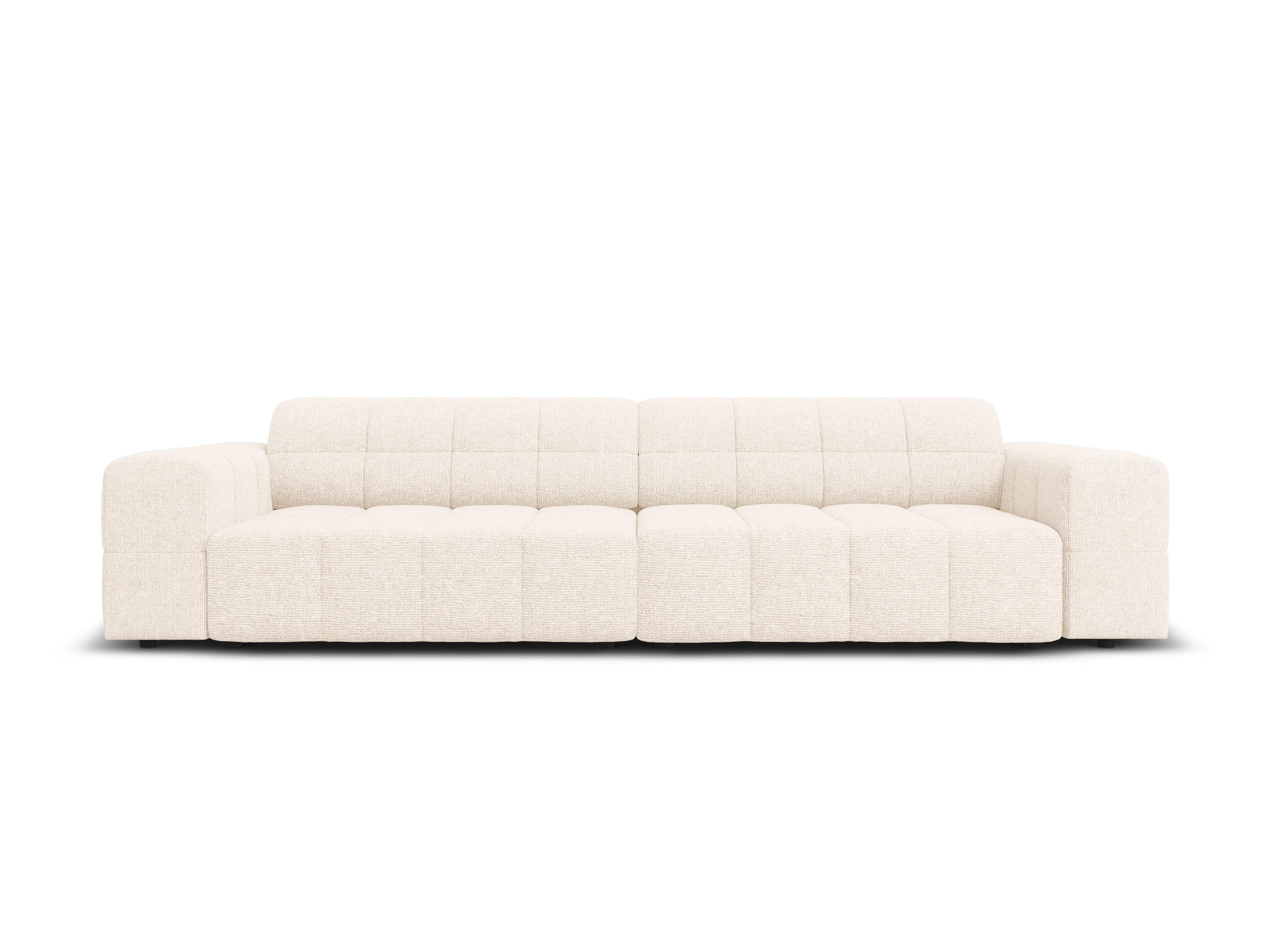 Sofa 4-osobowa CHICAGO jasnobeżowy szenil Cosmopolitan Design    Eye on Design
