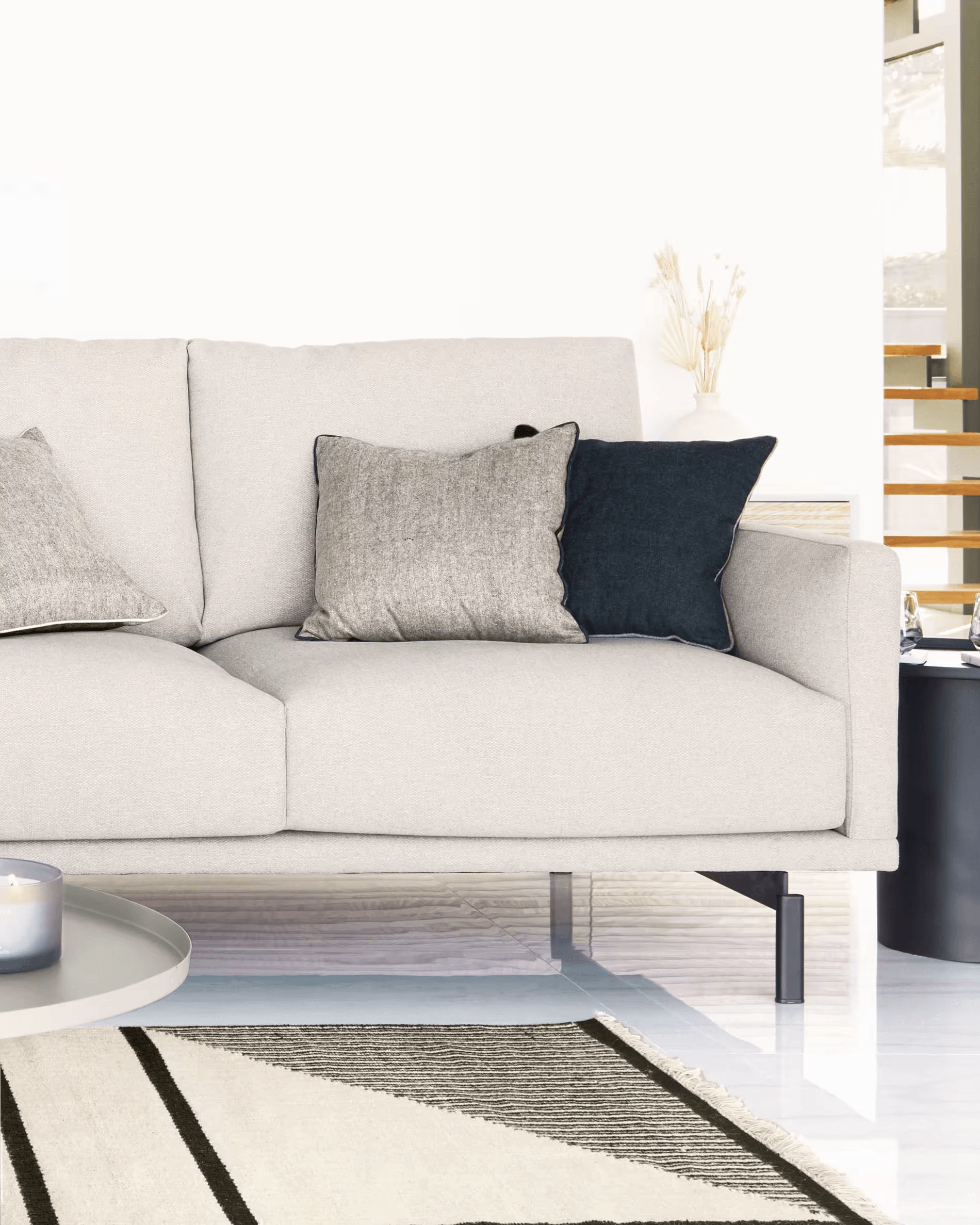 Sofa 4-osobowa GALENE beżowy La Forma    Eye on Design