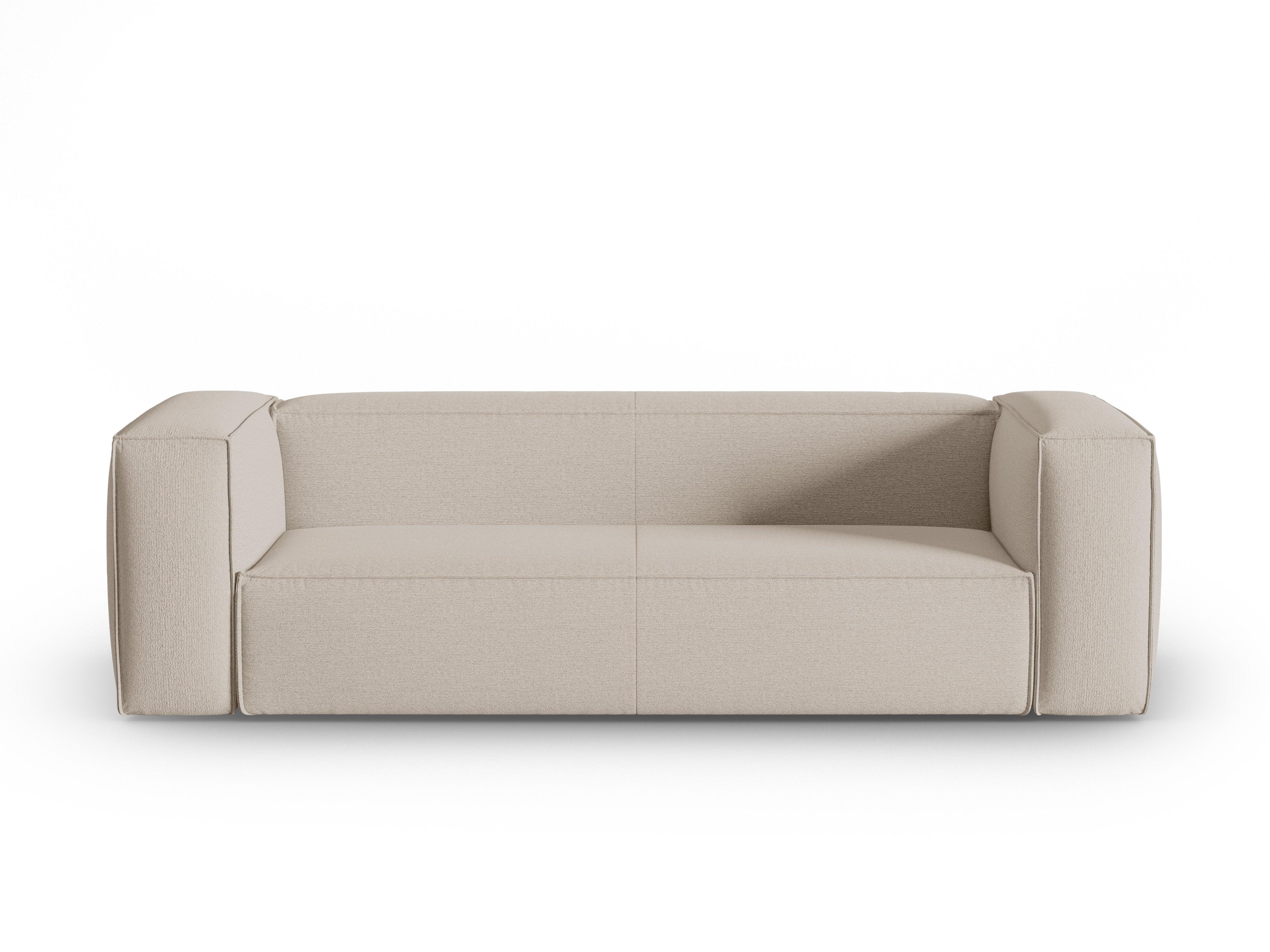 Sofa 4-osobowa MACKAY beżowy boucle Cosmopolitan Design    Eye on Design