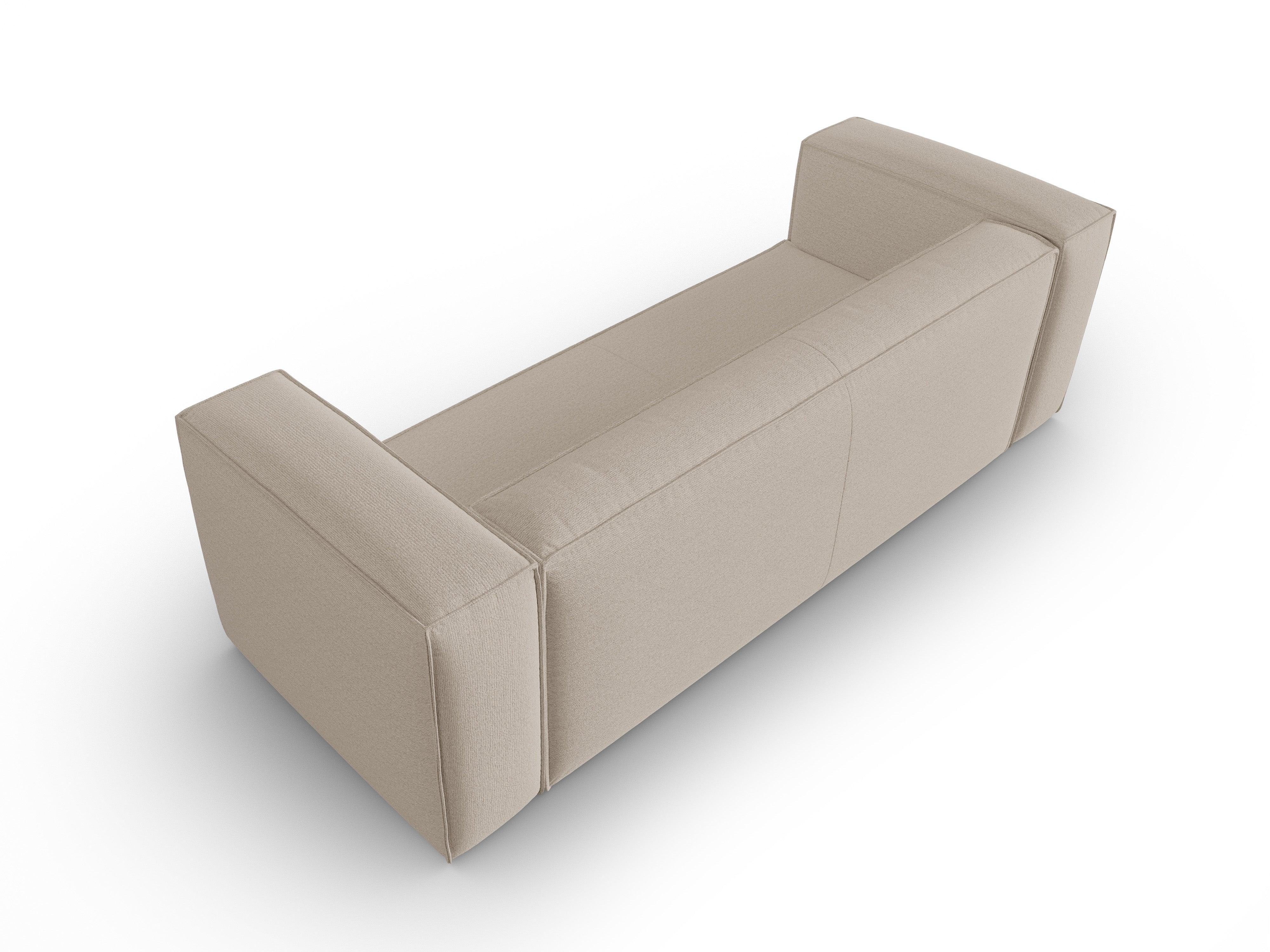 Sofa 4-osobowa MACKAY beżowy boucle Cosmopolitan Design    Eye on Design