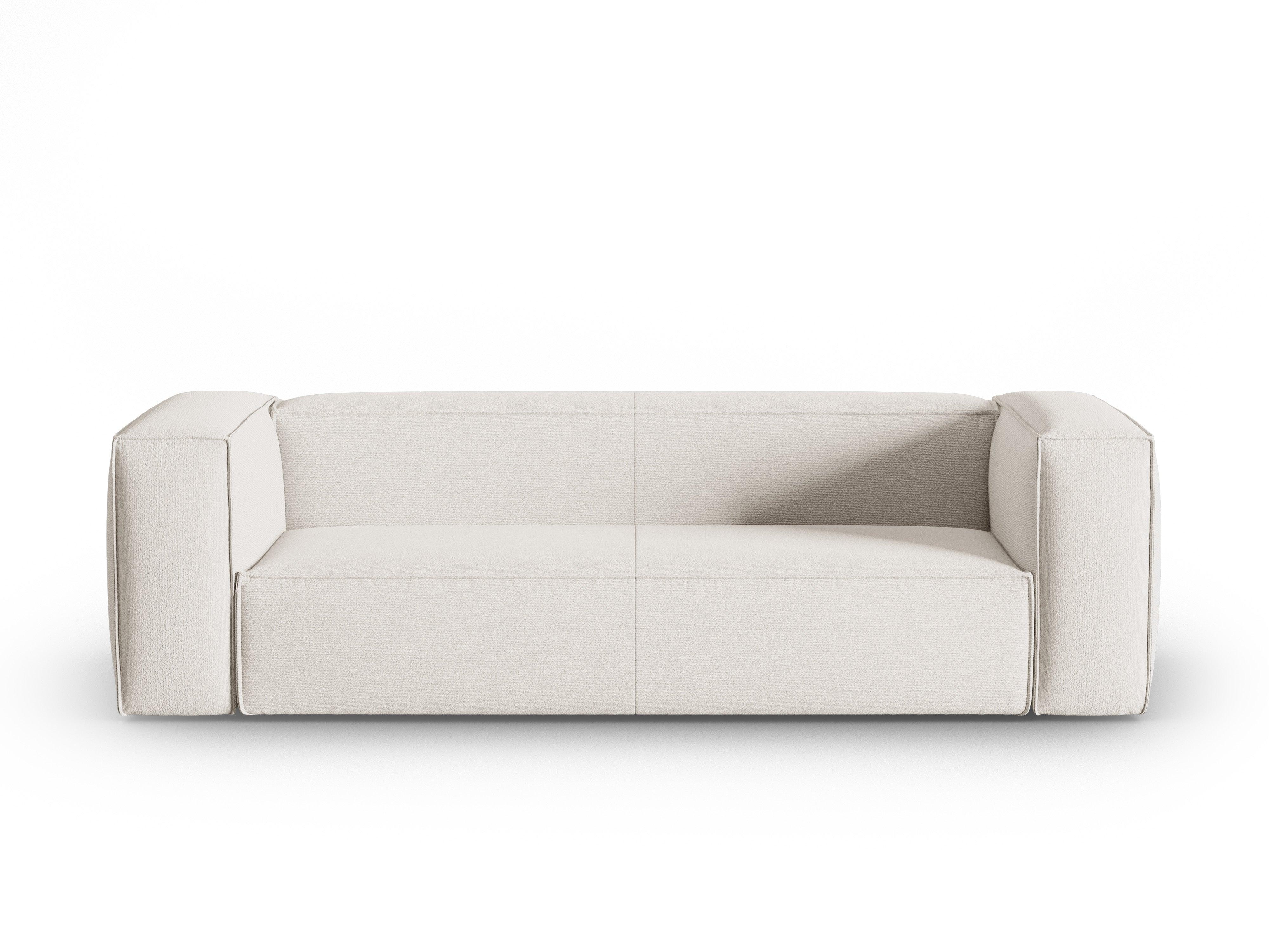 Sofa 4-osobowa MACKAY kość słoniowa boucle Cosmopolitan Design    Eye on Design