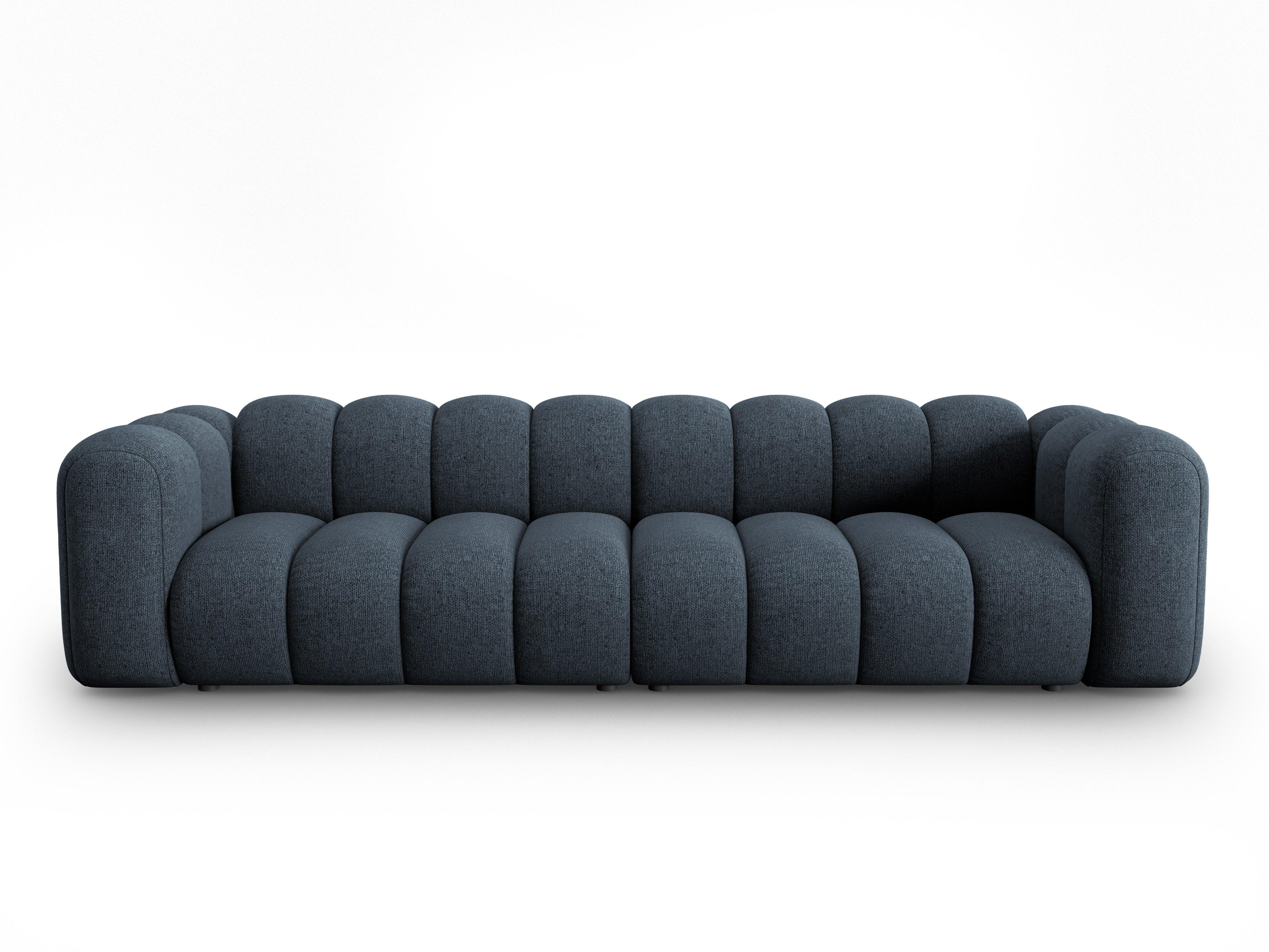 Sofa 4-osobowa SKYLER granatowy szenil Interieurs 86    Eye on Design